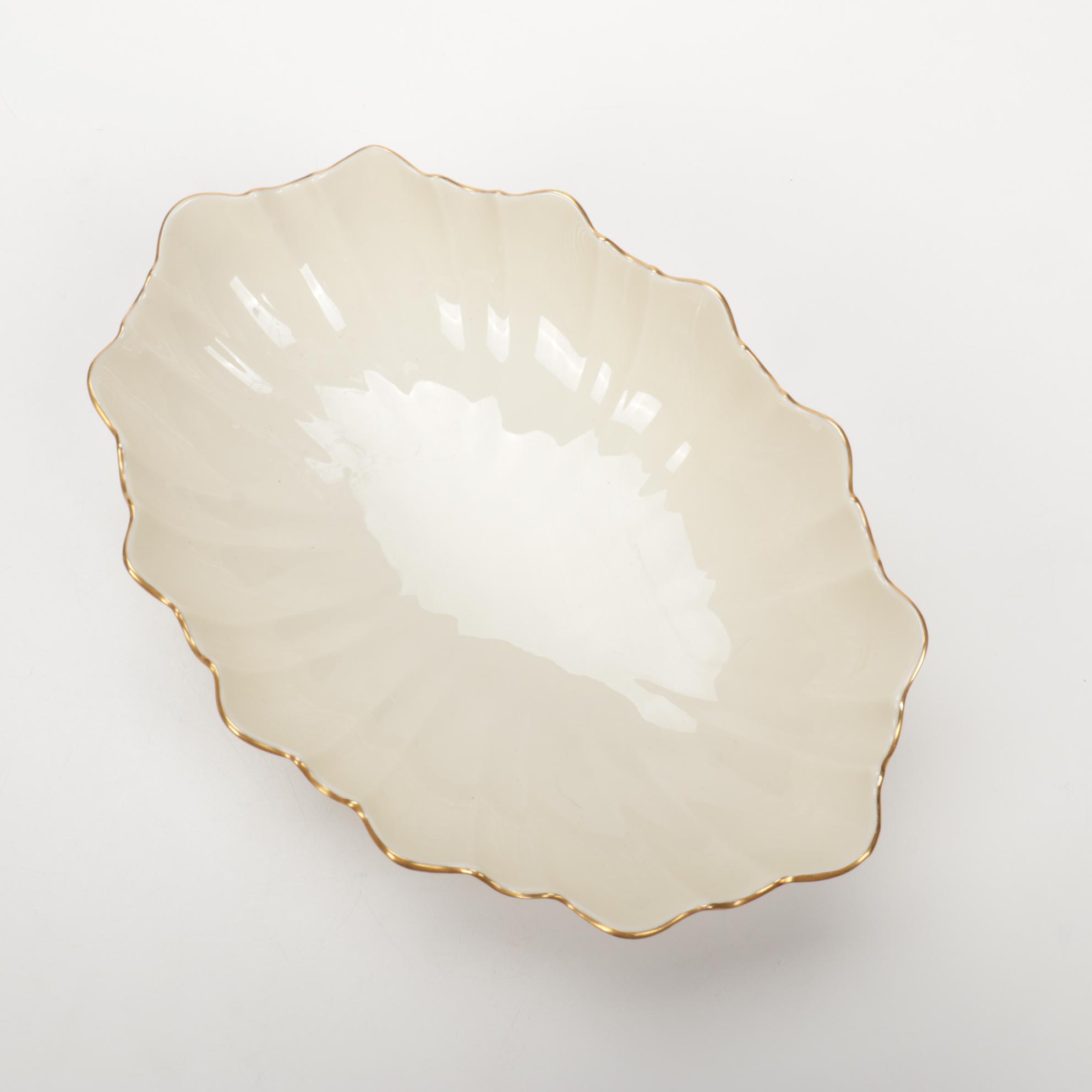 Lenox Porcelain Vase and Decorative Bowls