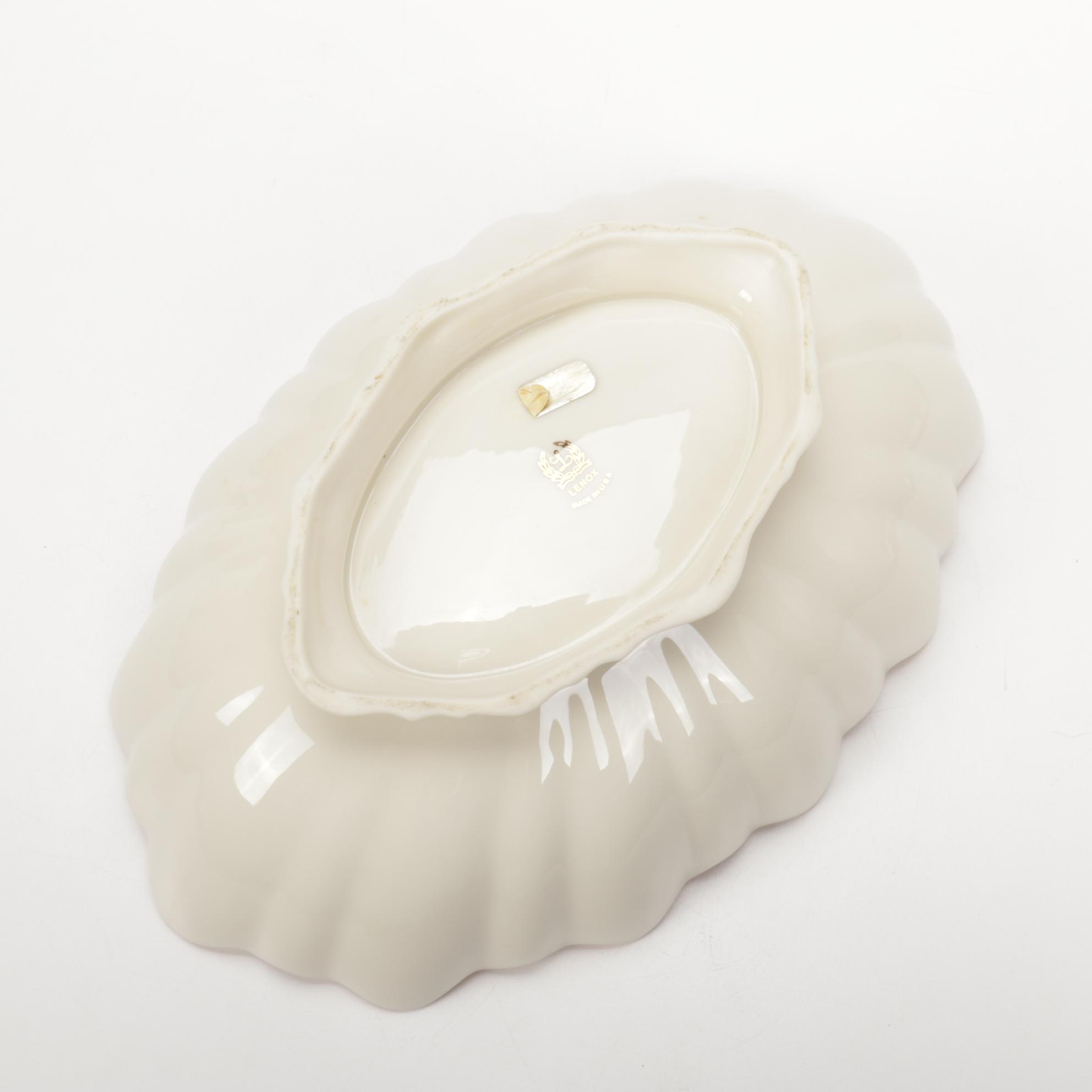 Lenox Porcelain Vase and Decorative Bowls