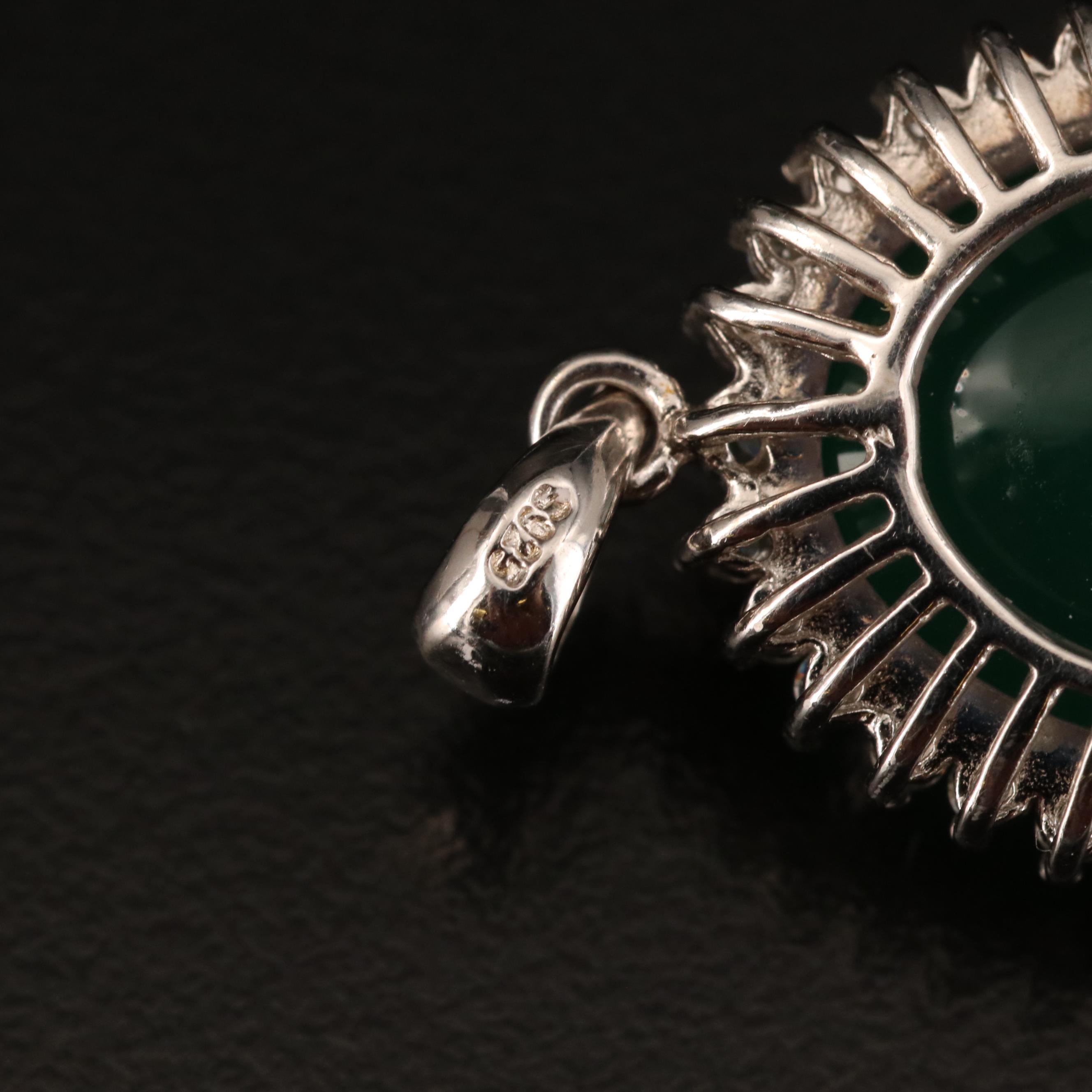 Sterling Chalcedony Pendants and Carved Buddha