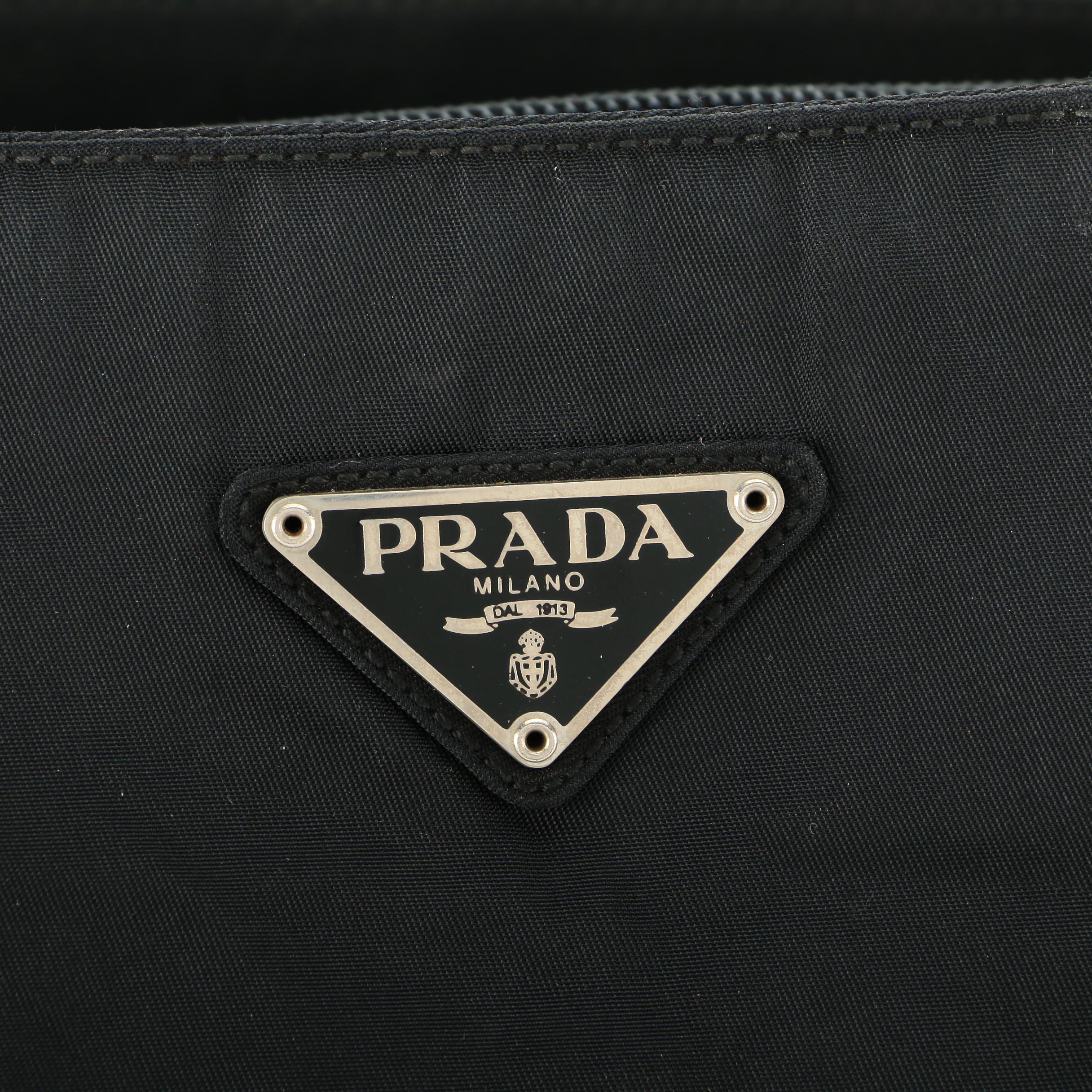 Prada Satchel in Black Tessuto Nylon