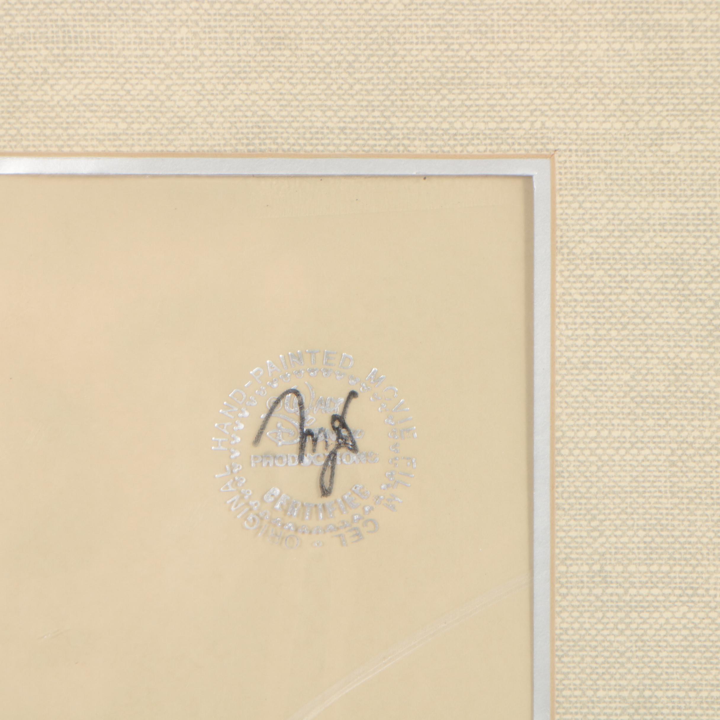 Disney "Pete's Dragon" Production Cel of Elliott, 1977