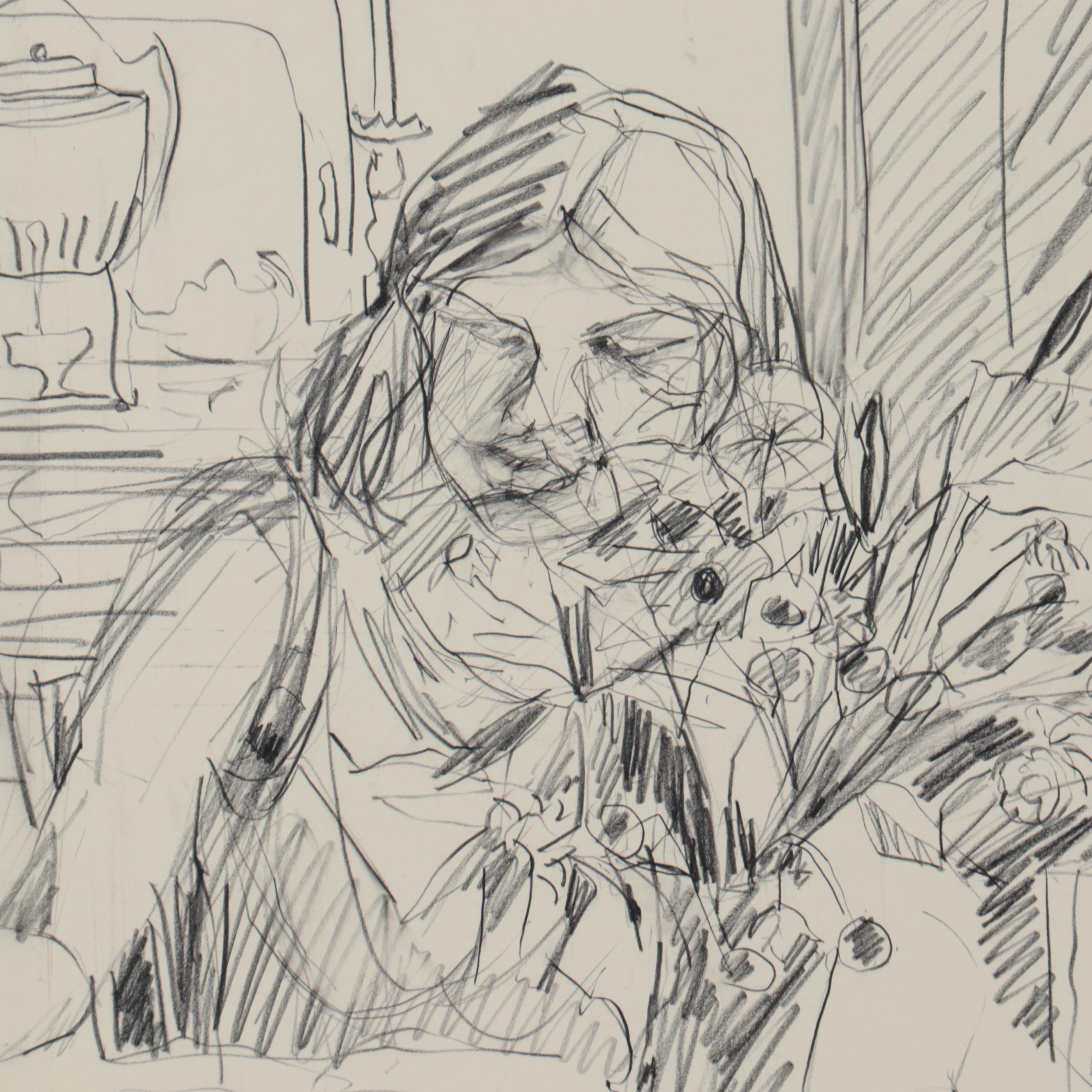 Betty Kavun Drawings, Late 20th Century