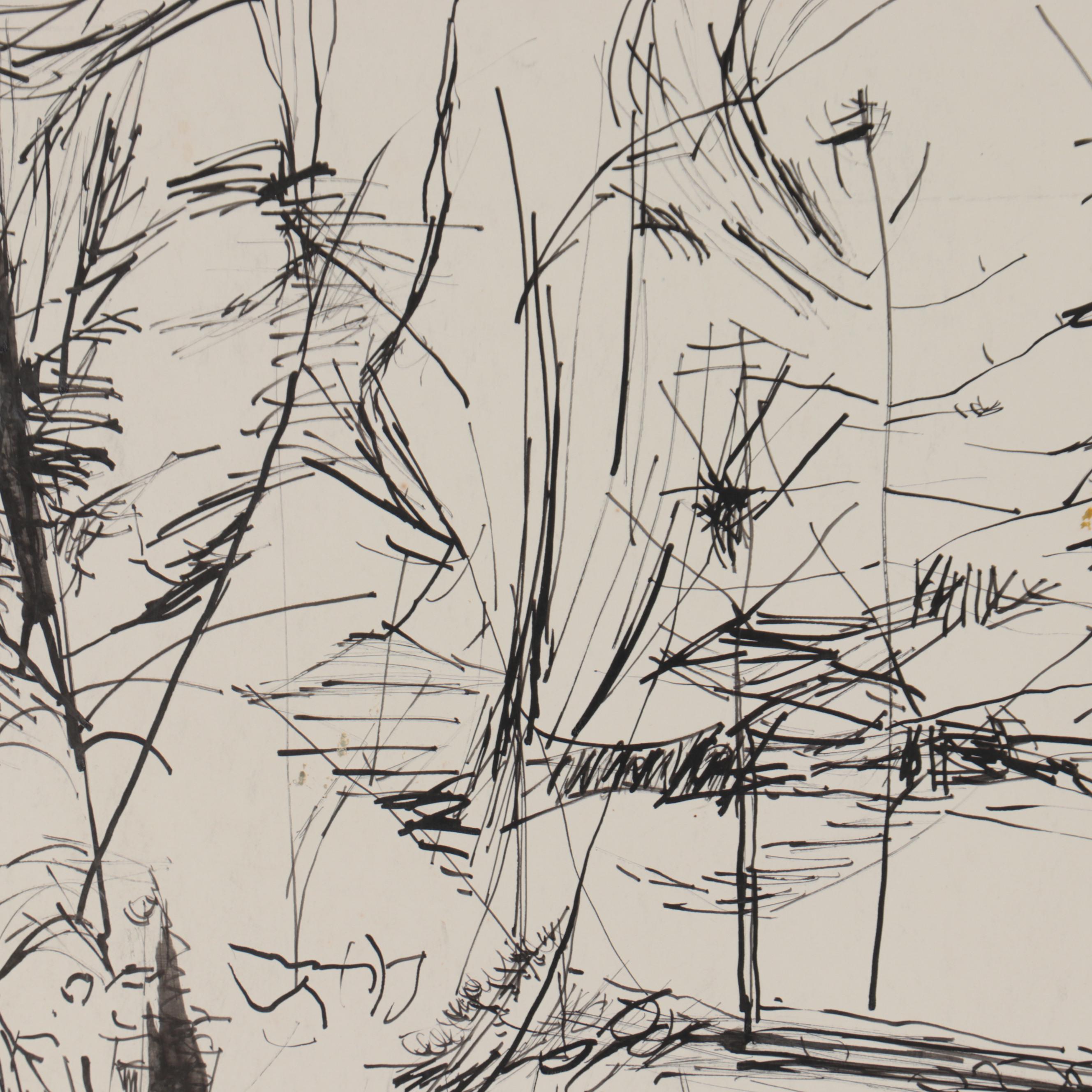 Betty Kavun Drawings, Late 20th Century