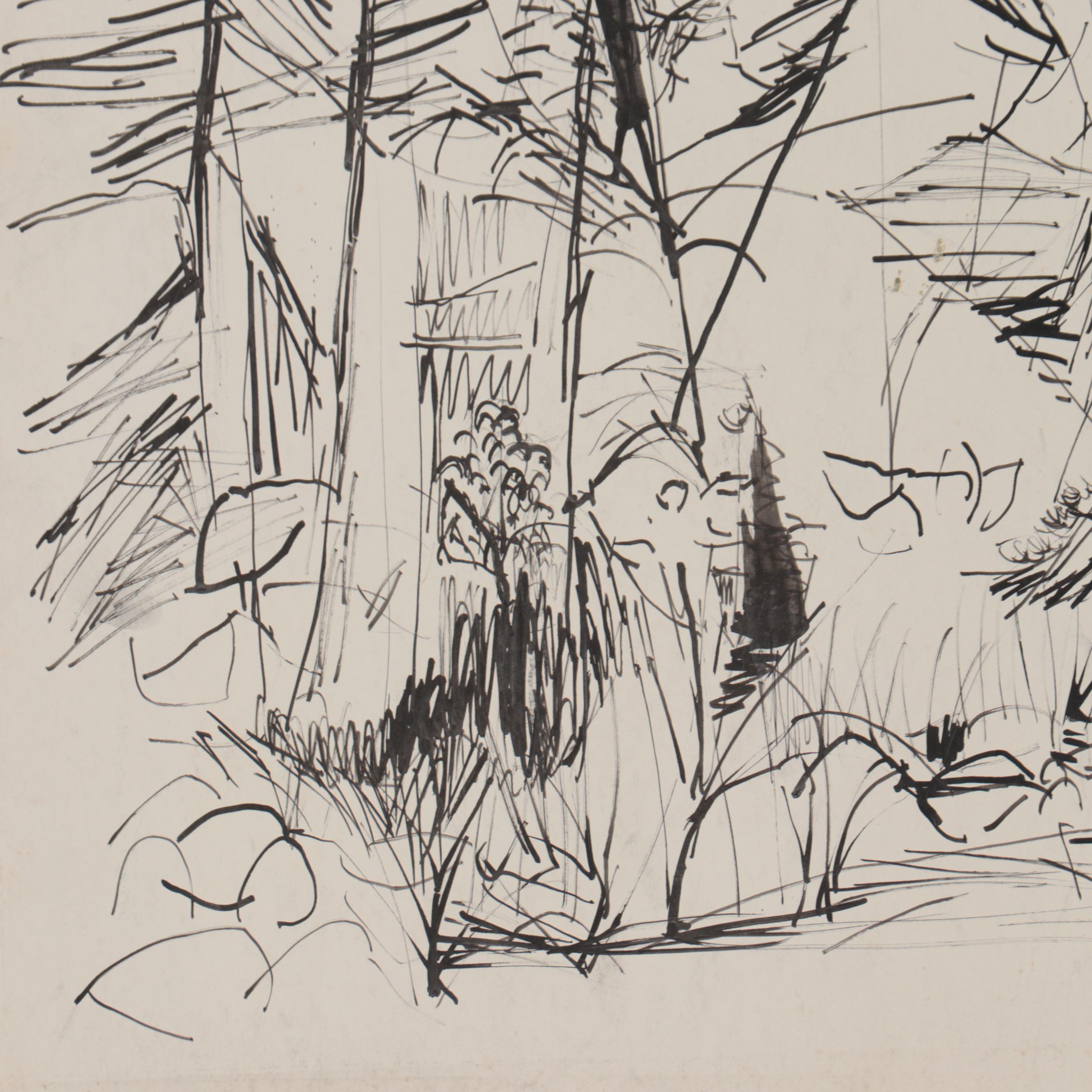 Betty Kavun Drawings, Late 20th Century