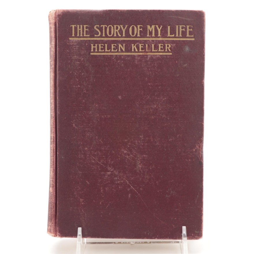 First Edition "The Story of My Life" by Helen Keller, 1903