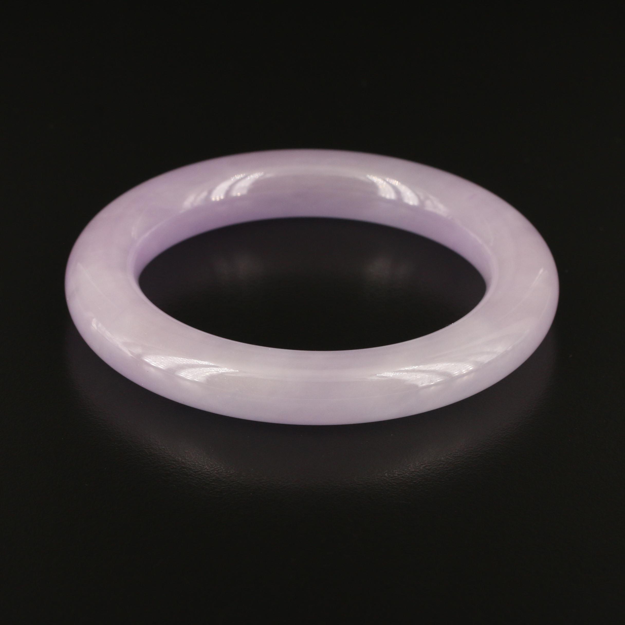 Jadeite Hololith Bangle