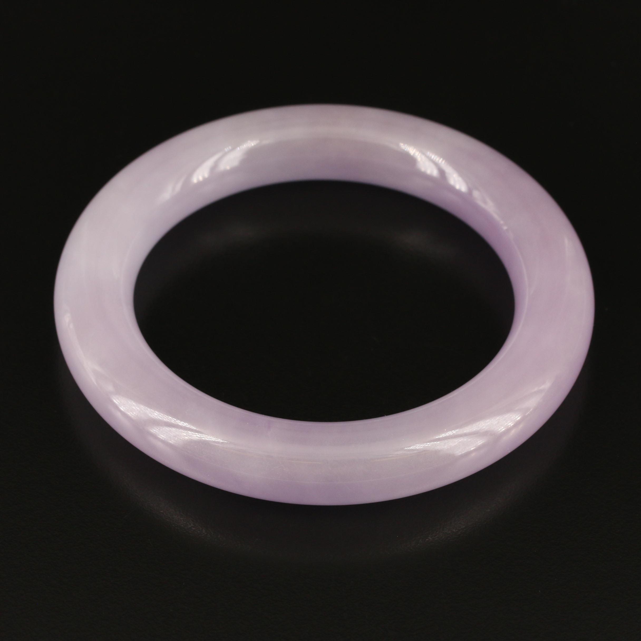 Jadeite Hololith Bangle
