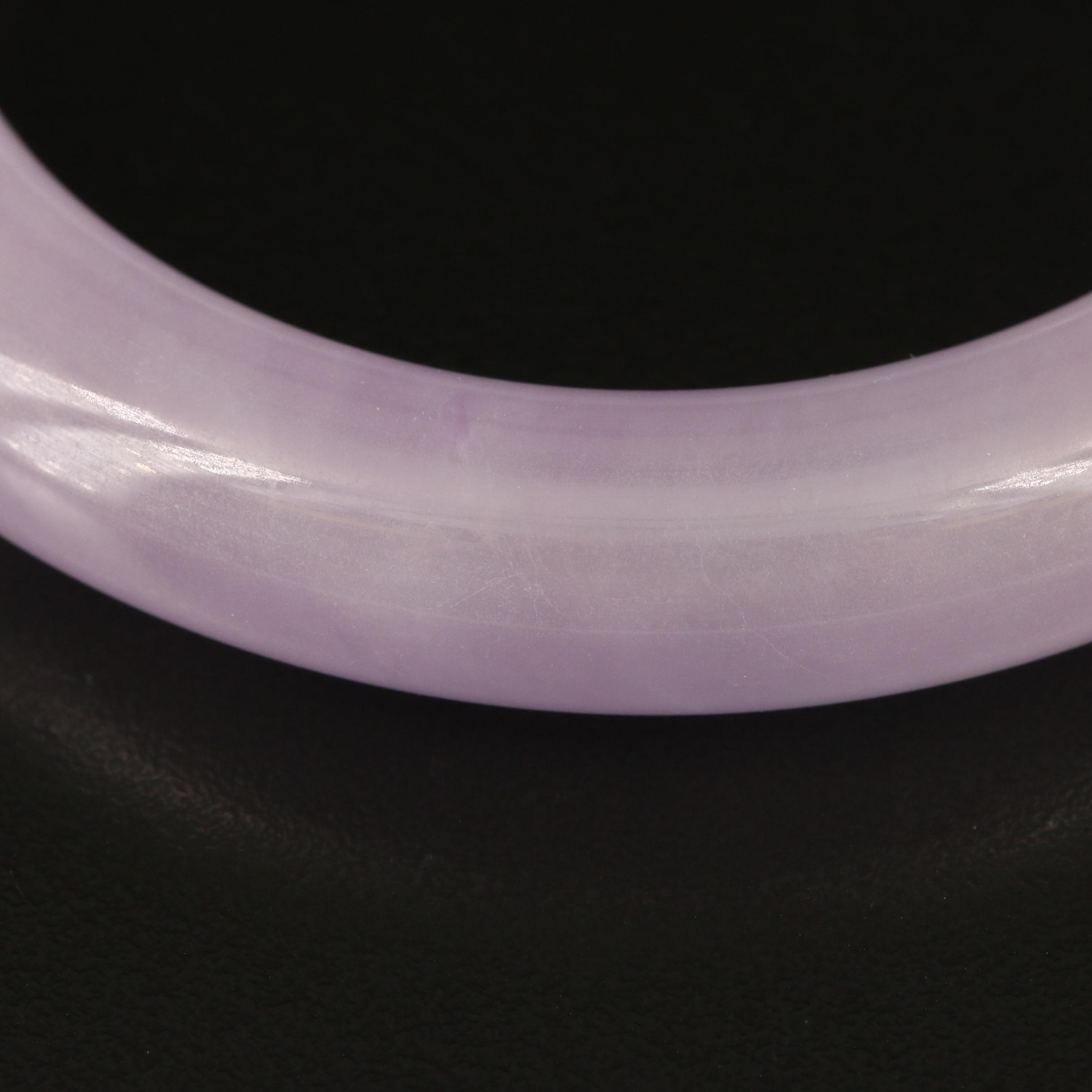 Jadeite Hololith Bangle