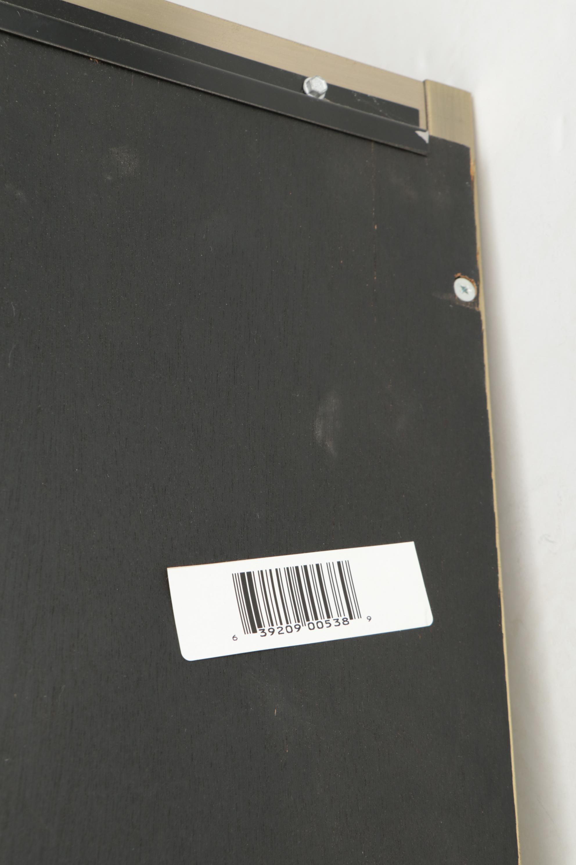 Illuminated Brass Display Cabinet