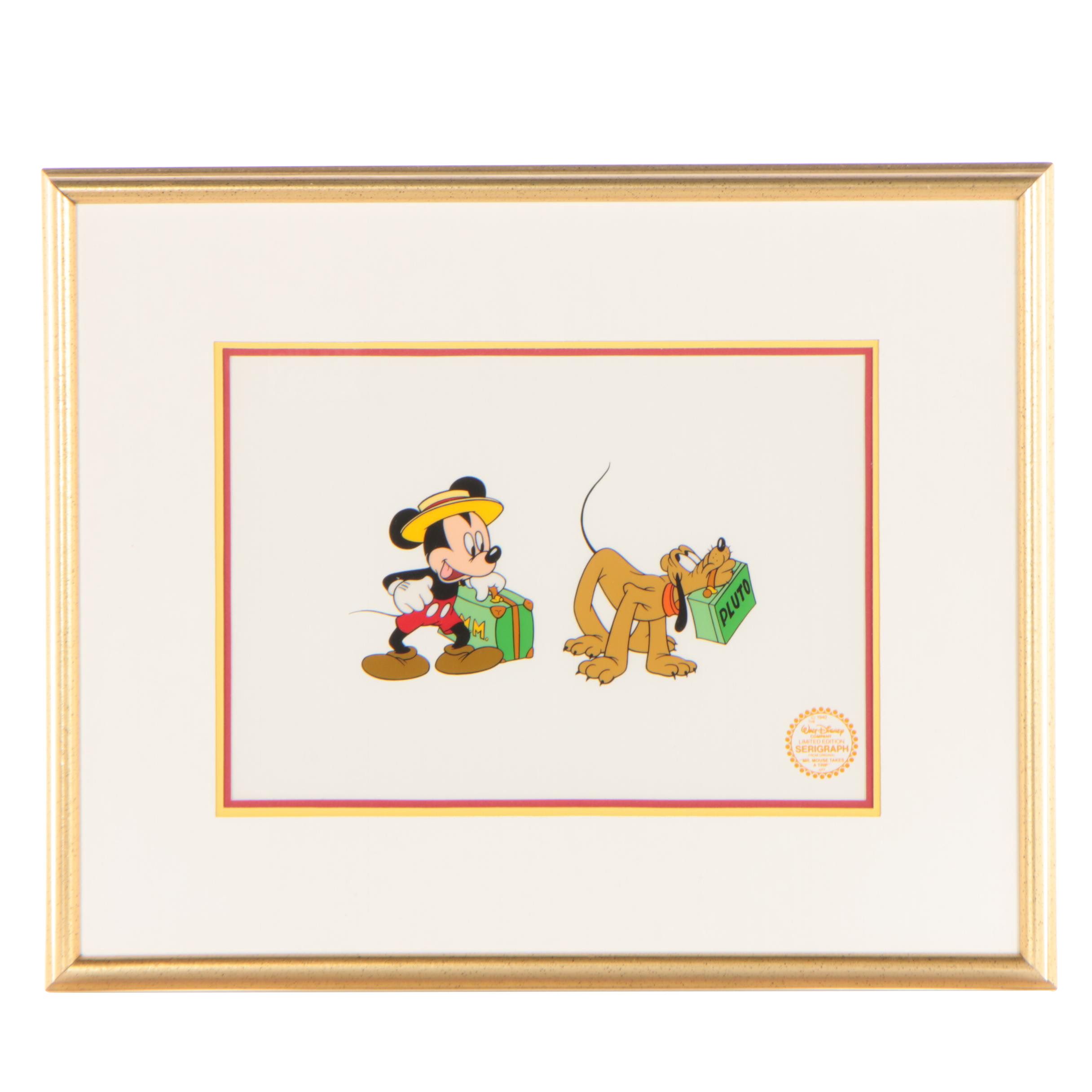 Disney Sericel "Mr. Mouse Takes a Trip," Circa 1990