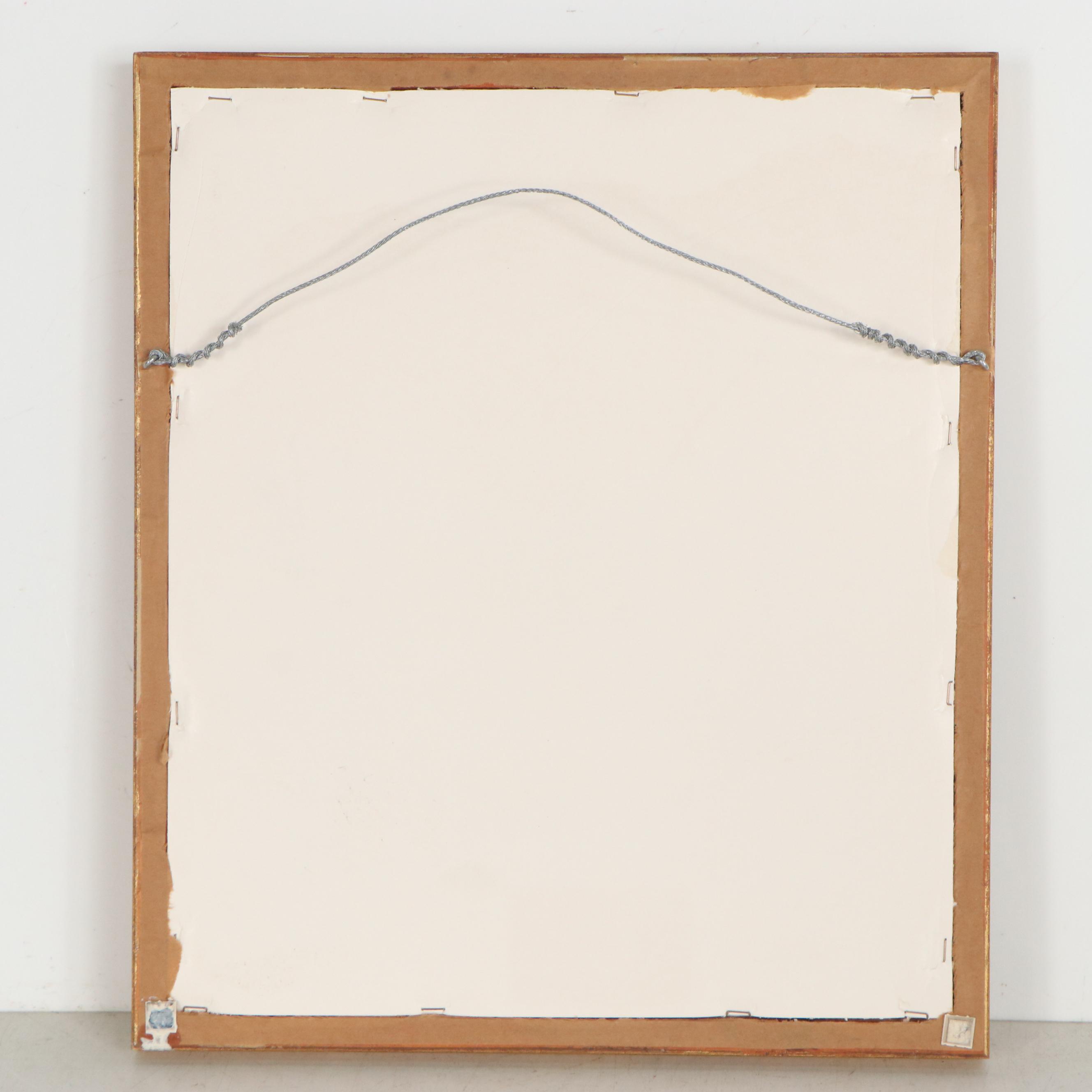 Rae Boer Etching after Rembrandt van Rijn "Beggars Receiving Alms"