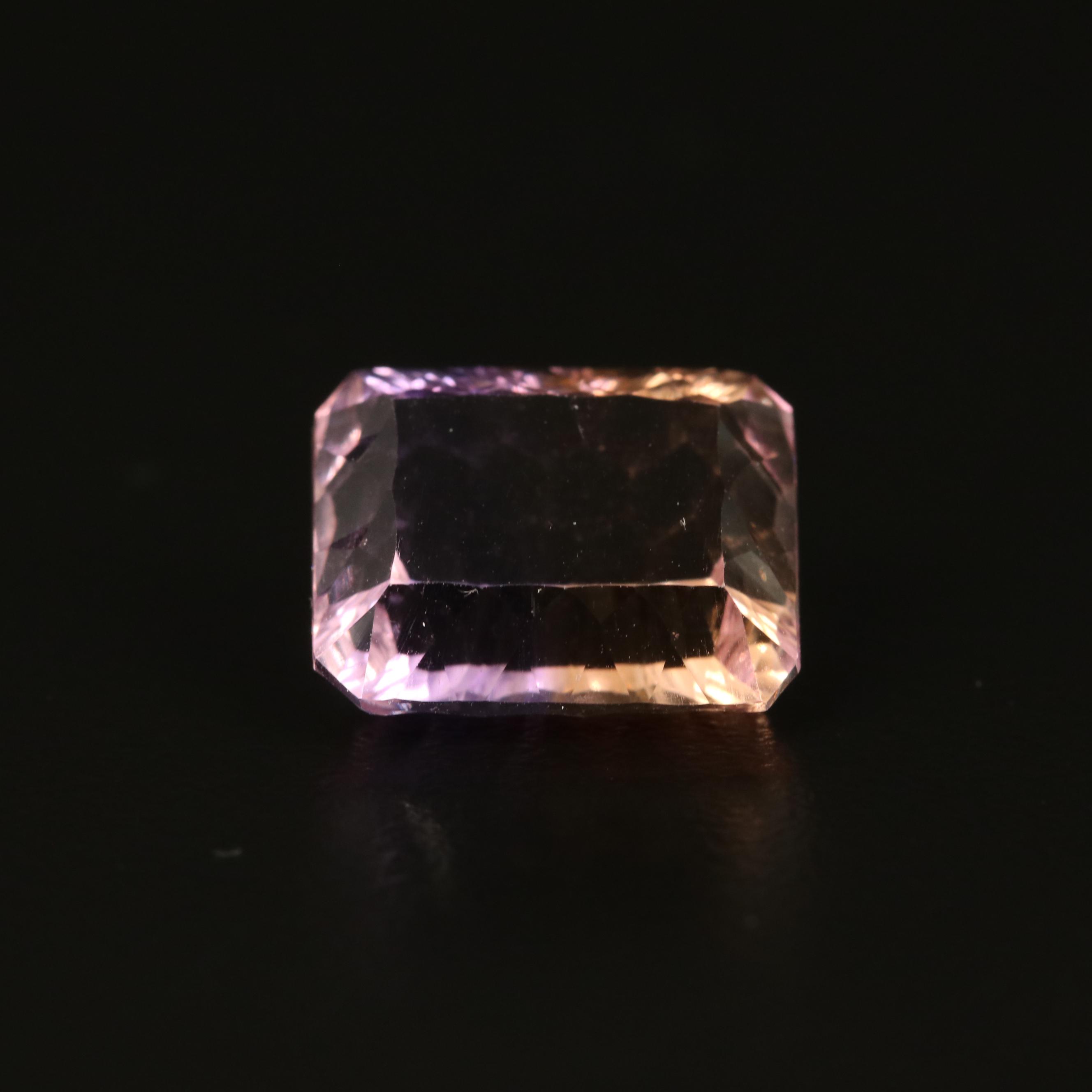 Loose 8.80 CT Fantasy Faceted Ametrine