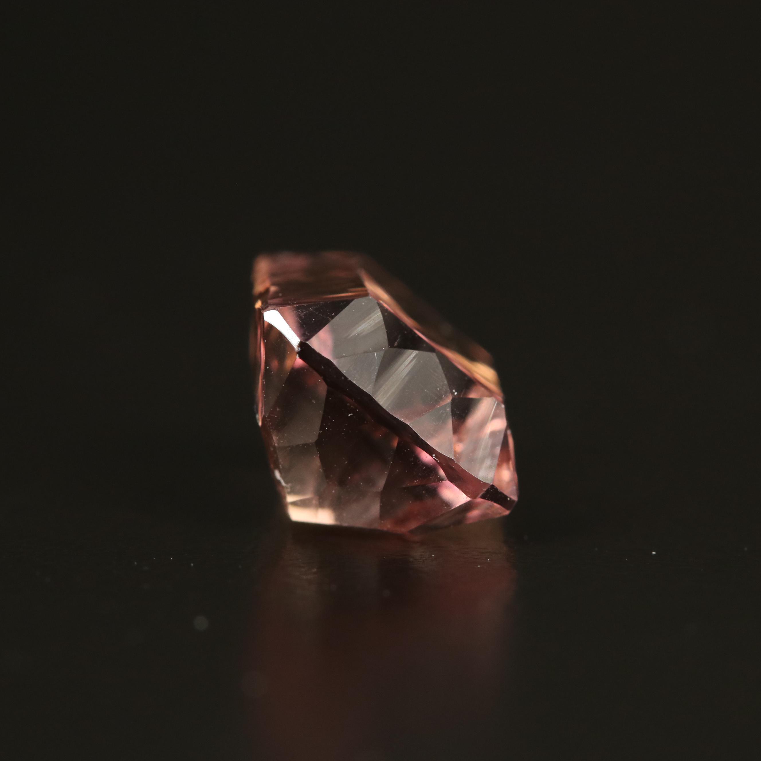 Loose 8.80 CT Fantasy Faceted Ametrine