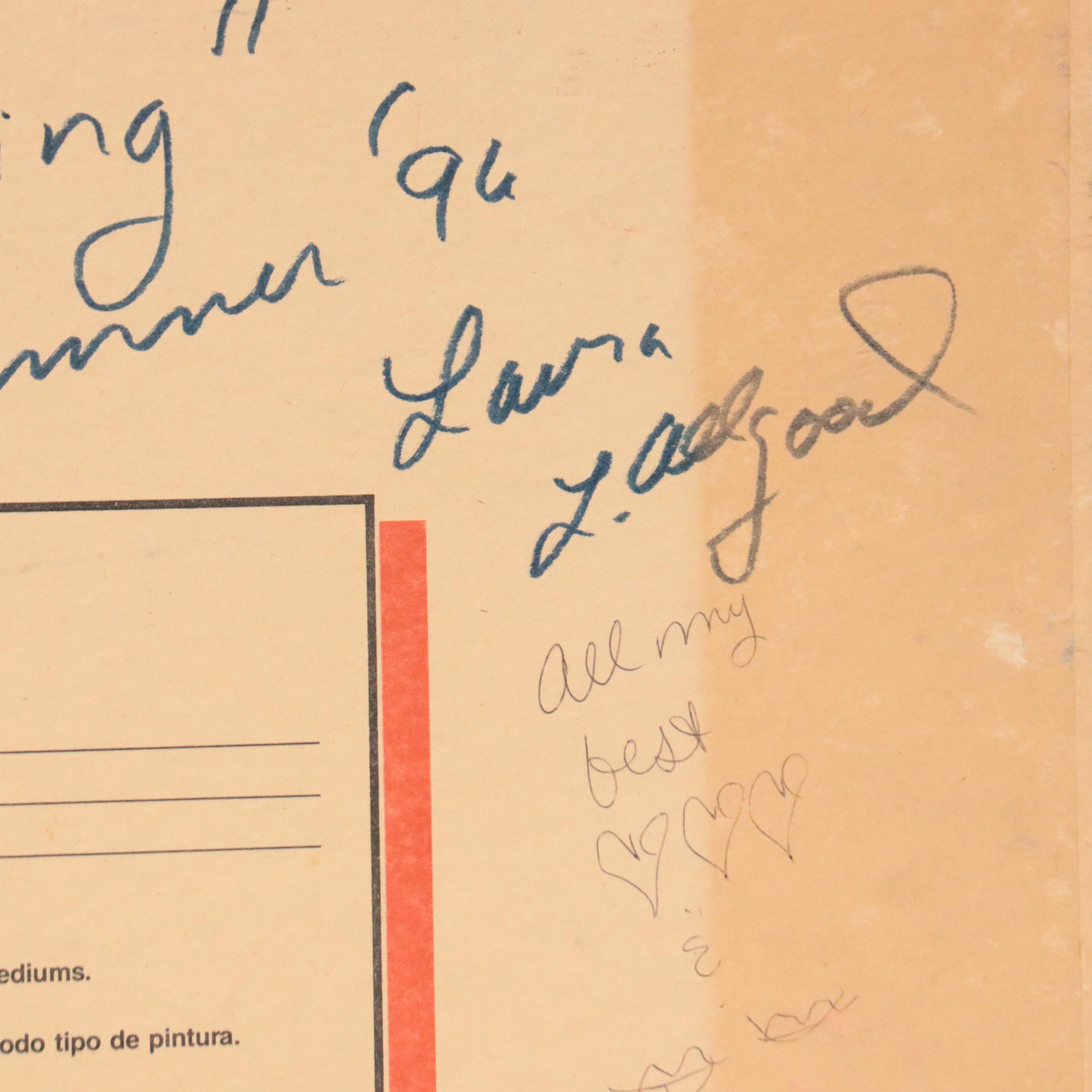 Laura Allgood Oil Painting "The Beginning," 1996