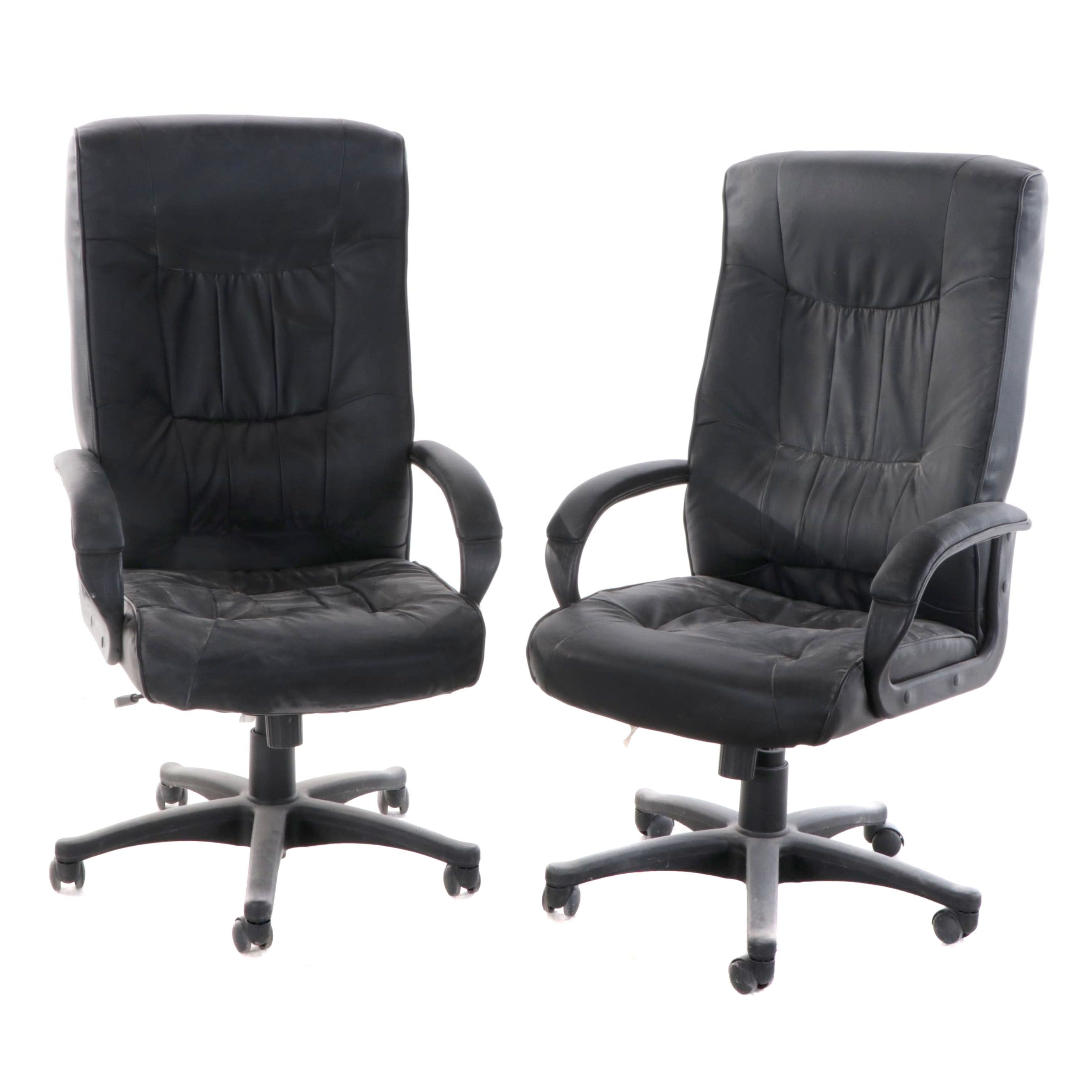 Pair of Swinton Avenue Trading Adjustable Office Chairs EBTH