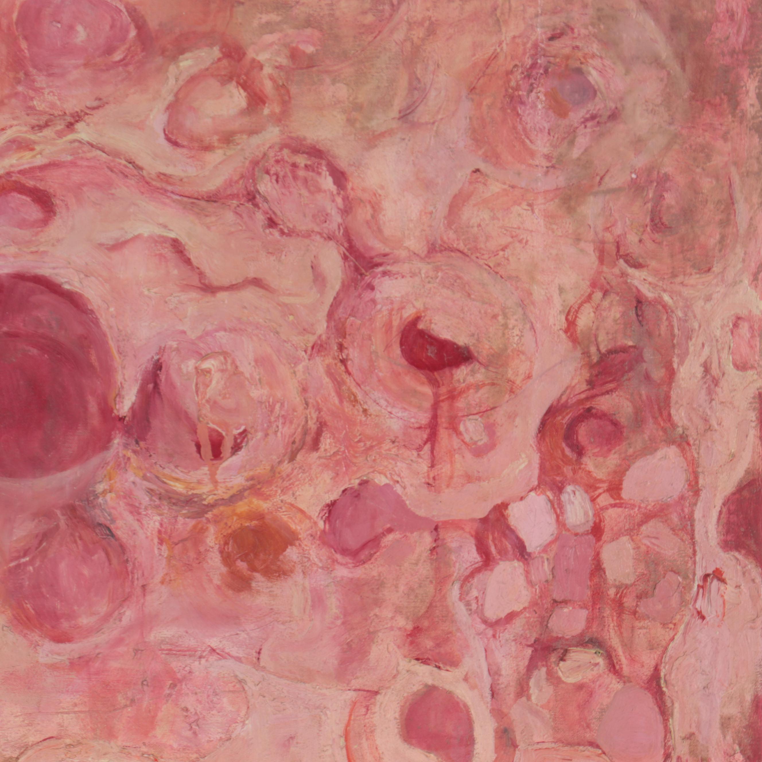 Abstract Monochromatic Oil Painting, 1960