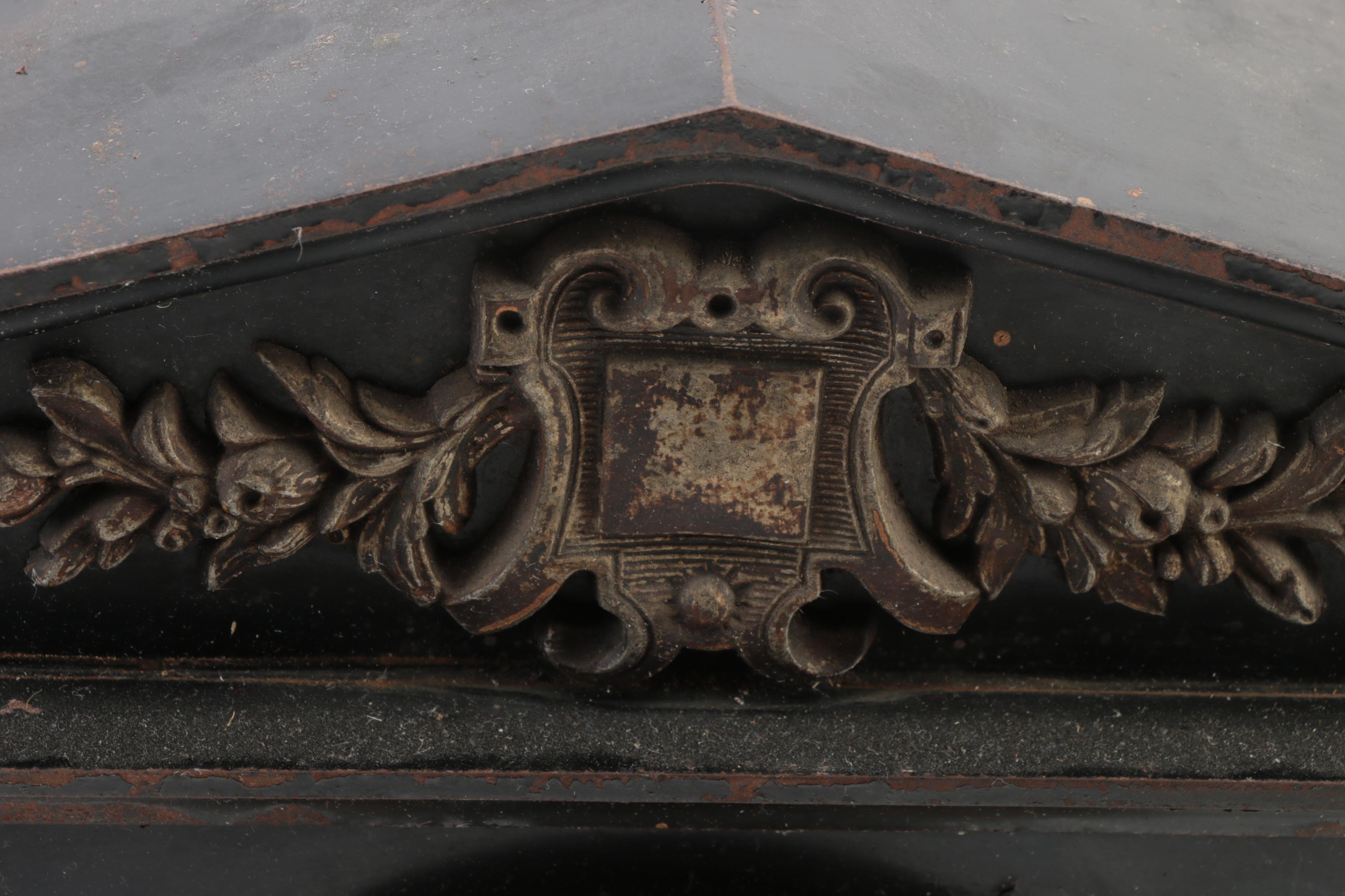 Ansonia Clock Co. Iron Mantel Clock, Early 20th Century