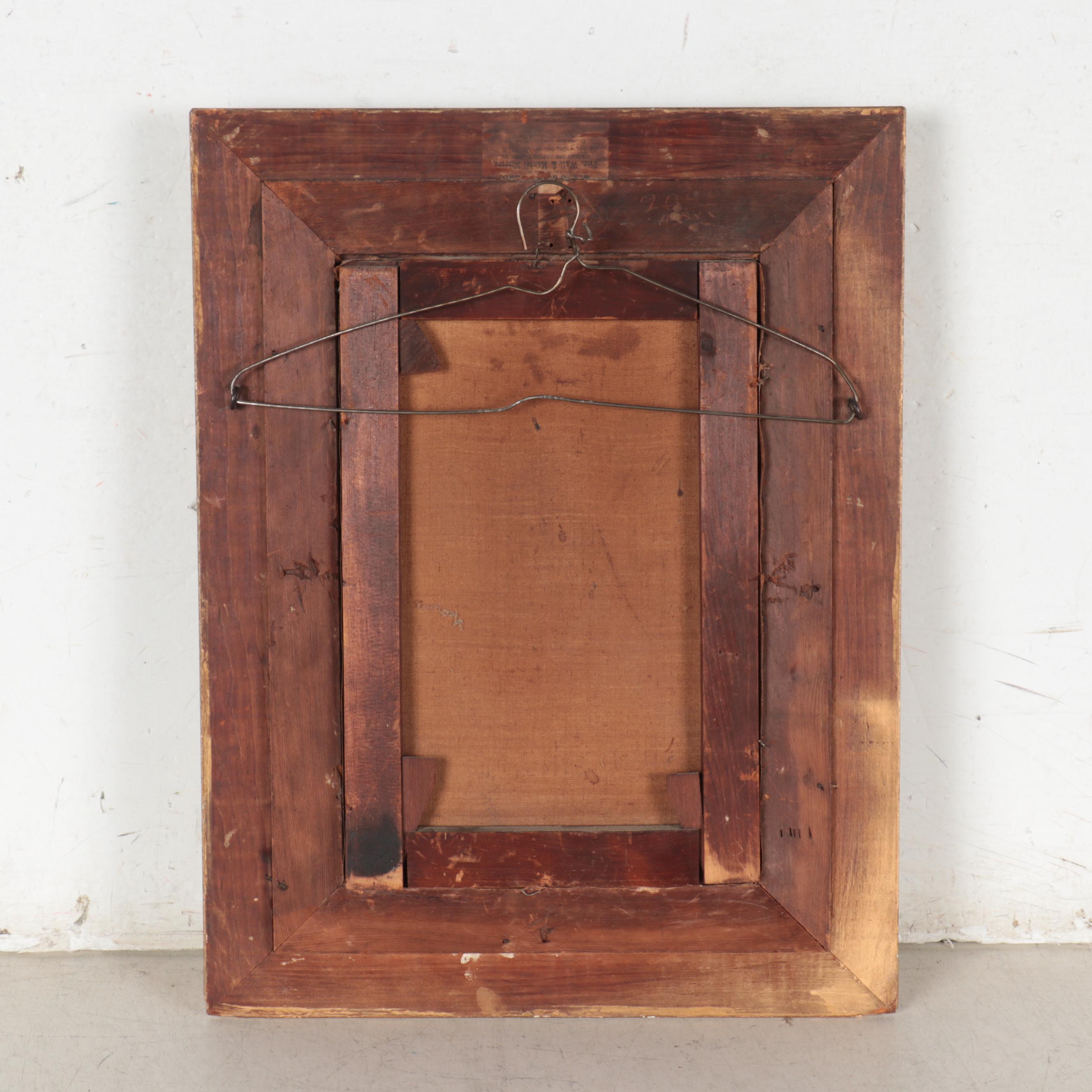 Landscape Oil Painting, Mid-19th Century