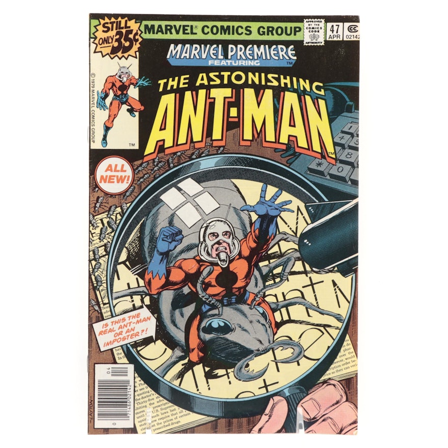 "Marvel Premiere Featuring The Astonishing Ant-Man" #47 Comic Book