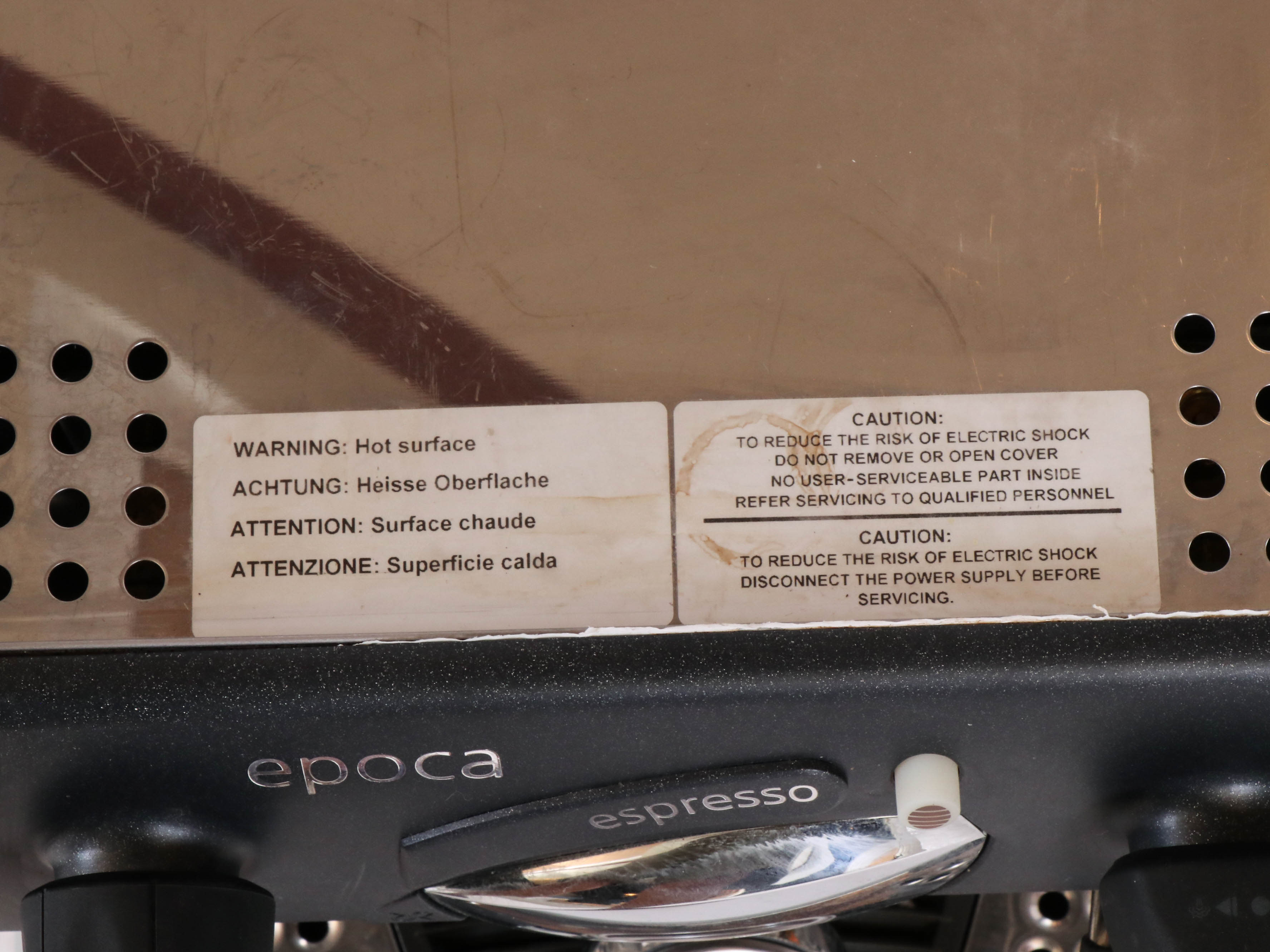 Rancilio Epoca ST1 Commercial Italian Espresso Machine