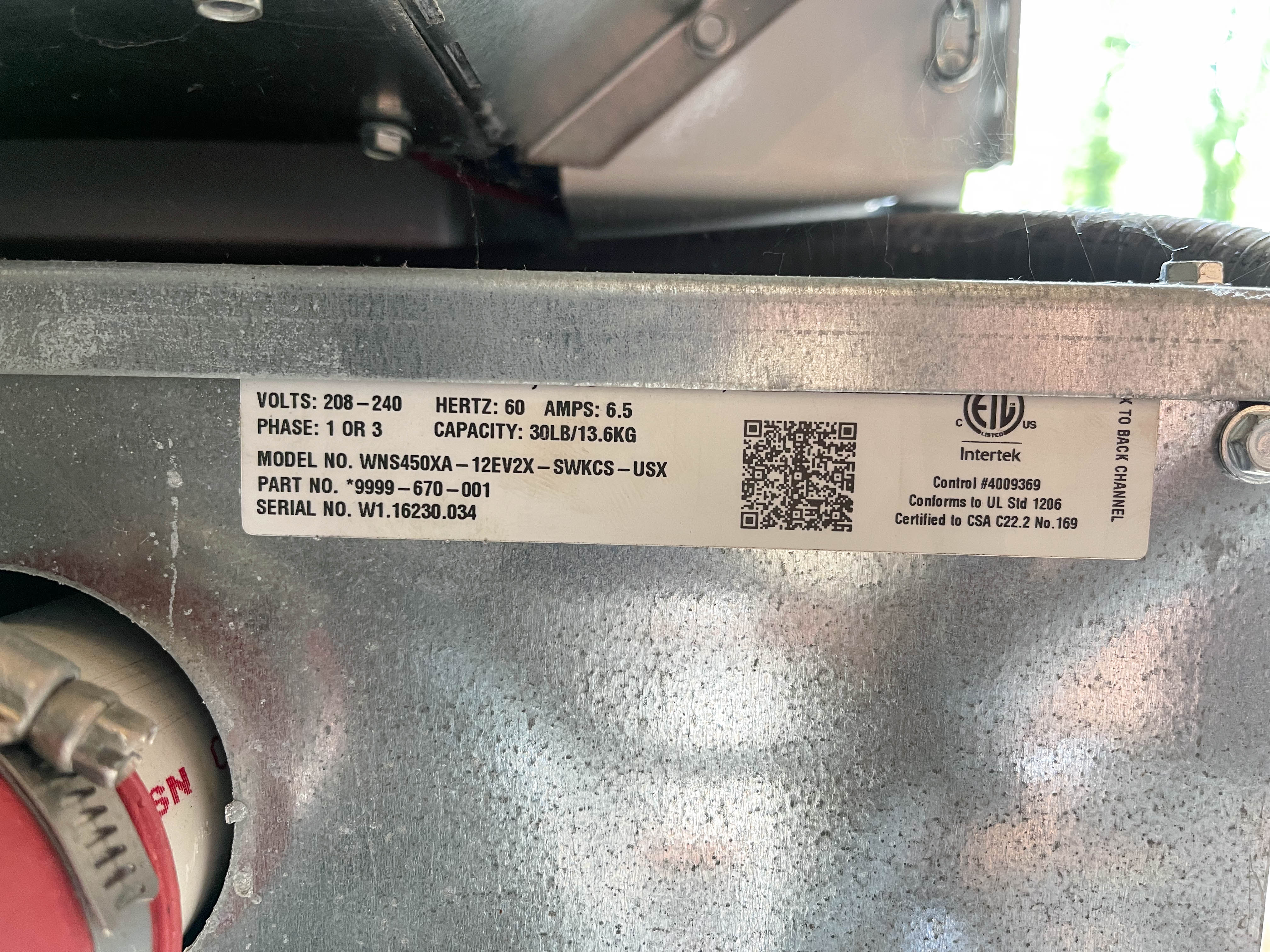 Dexter "Express" Commercial Stack Stainless Washer and Dryer