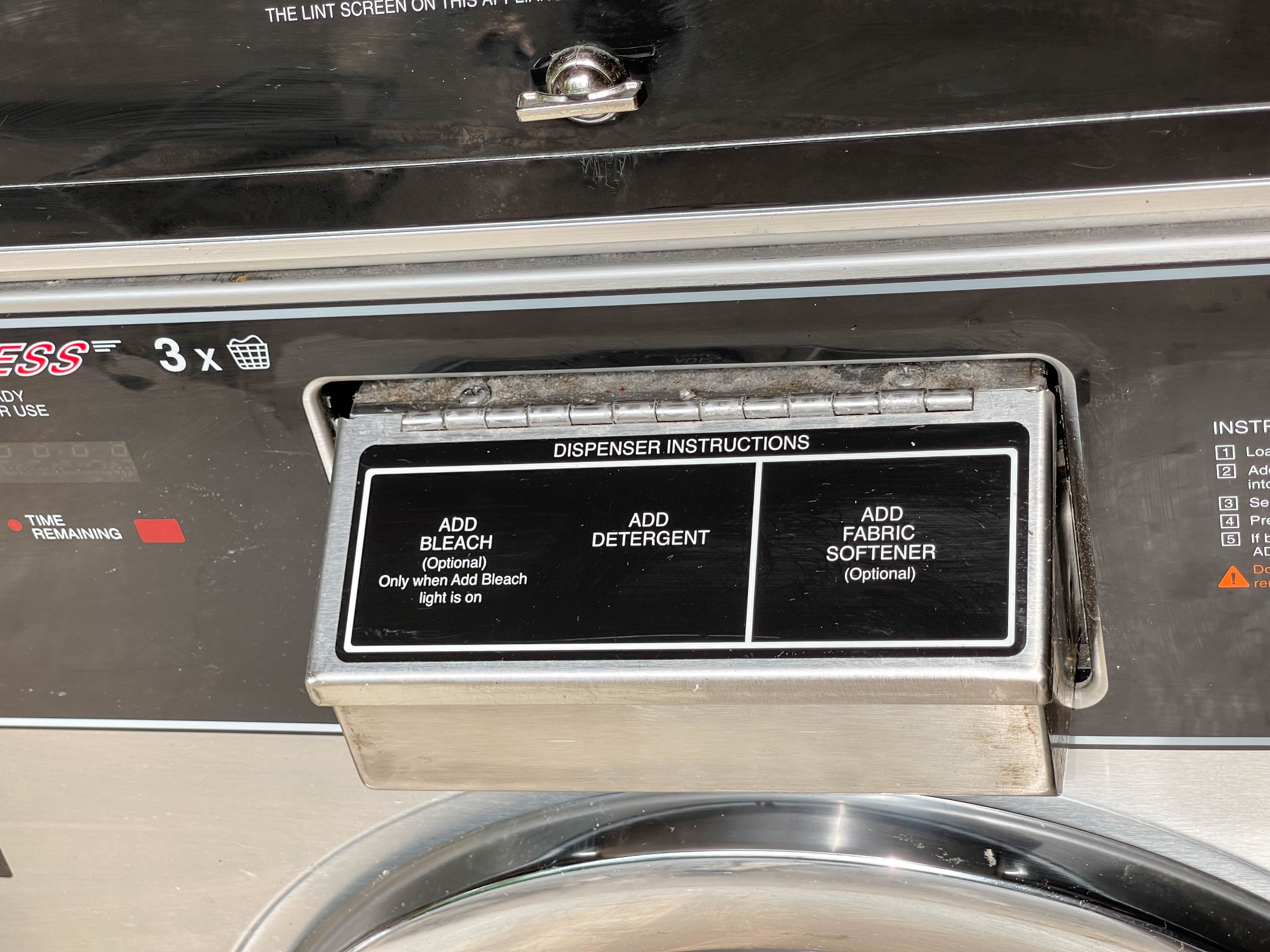 Dexter "Express" Commercial Stack Stainless Washer and Dryer