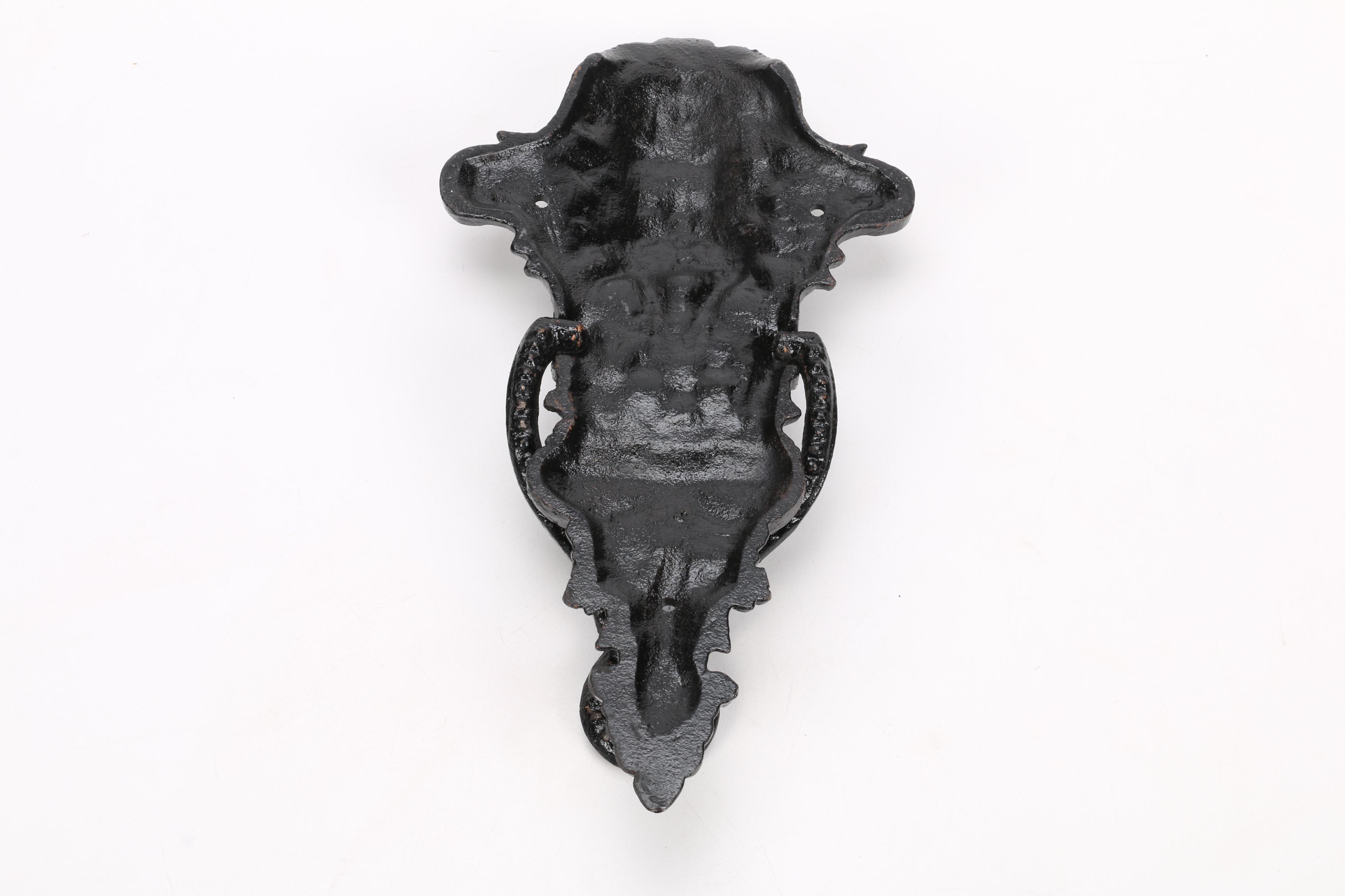 Cast Iron Greenman Door Knocker