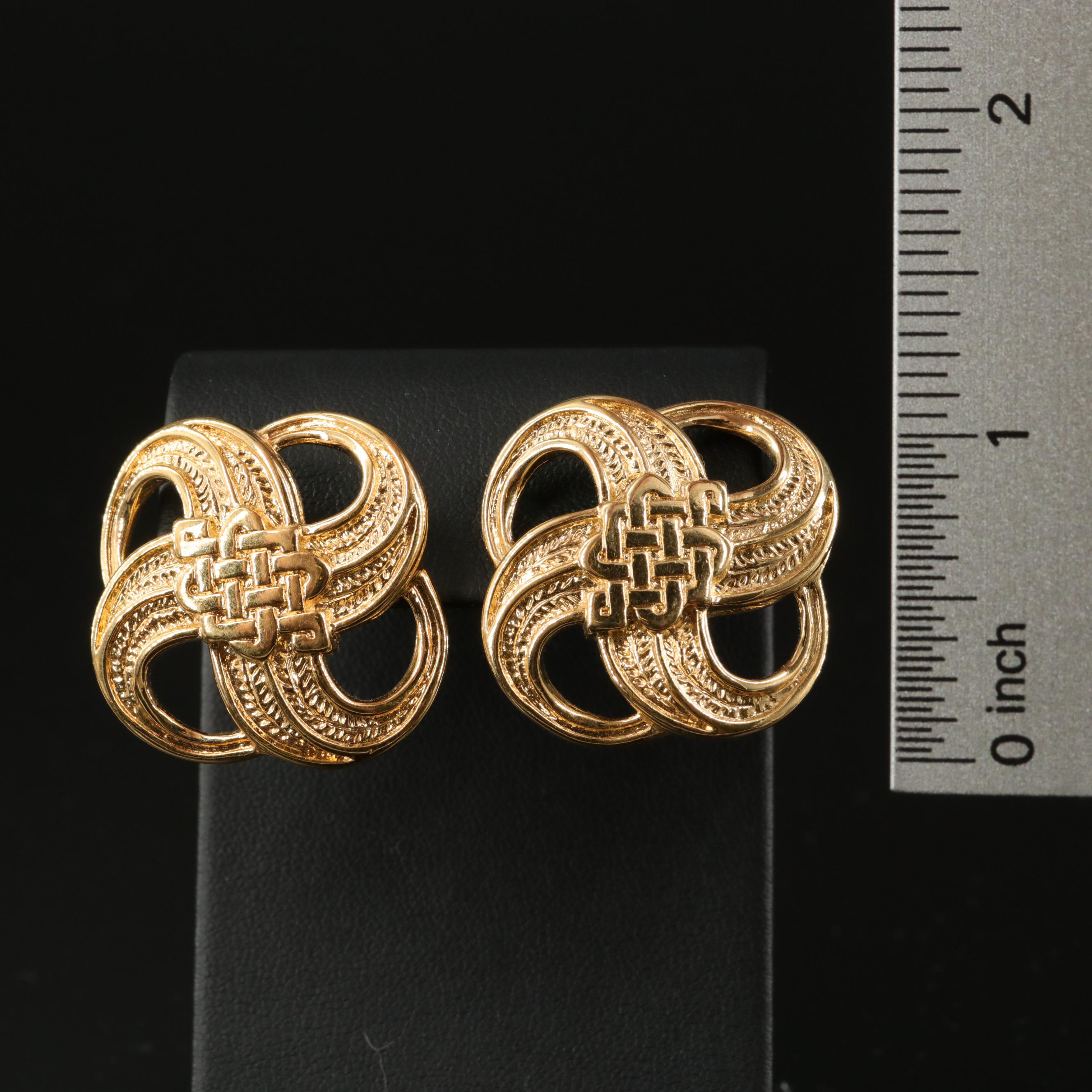 Vintage Christian Dior and Givenchy Earrings
