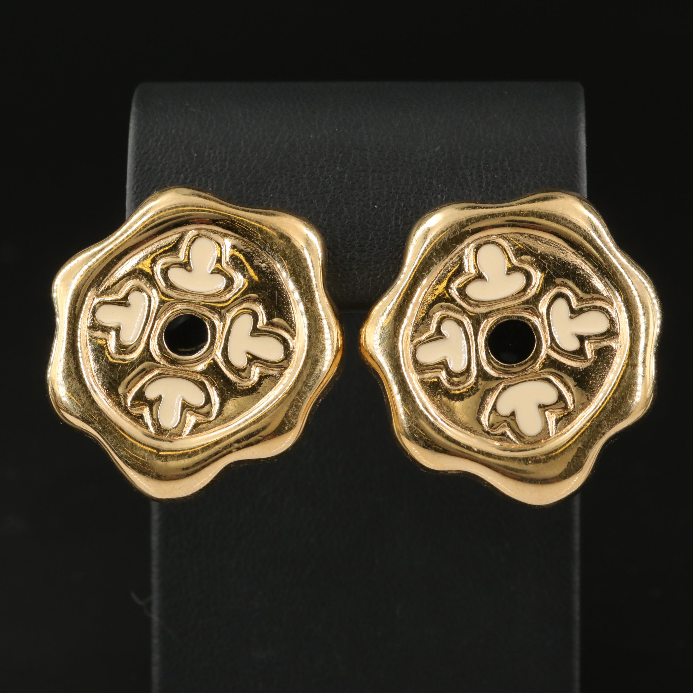 Vintage Christian Dior and Givenchy Earrings