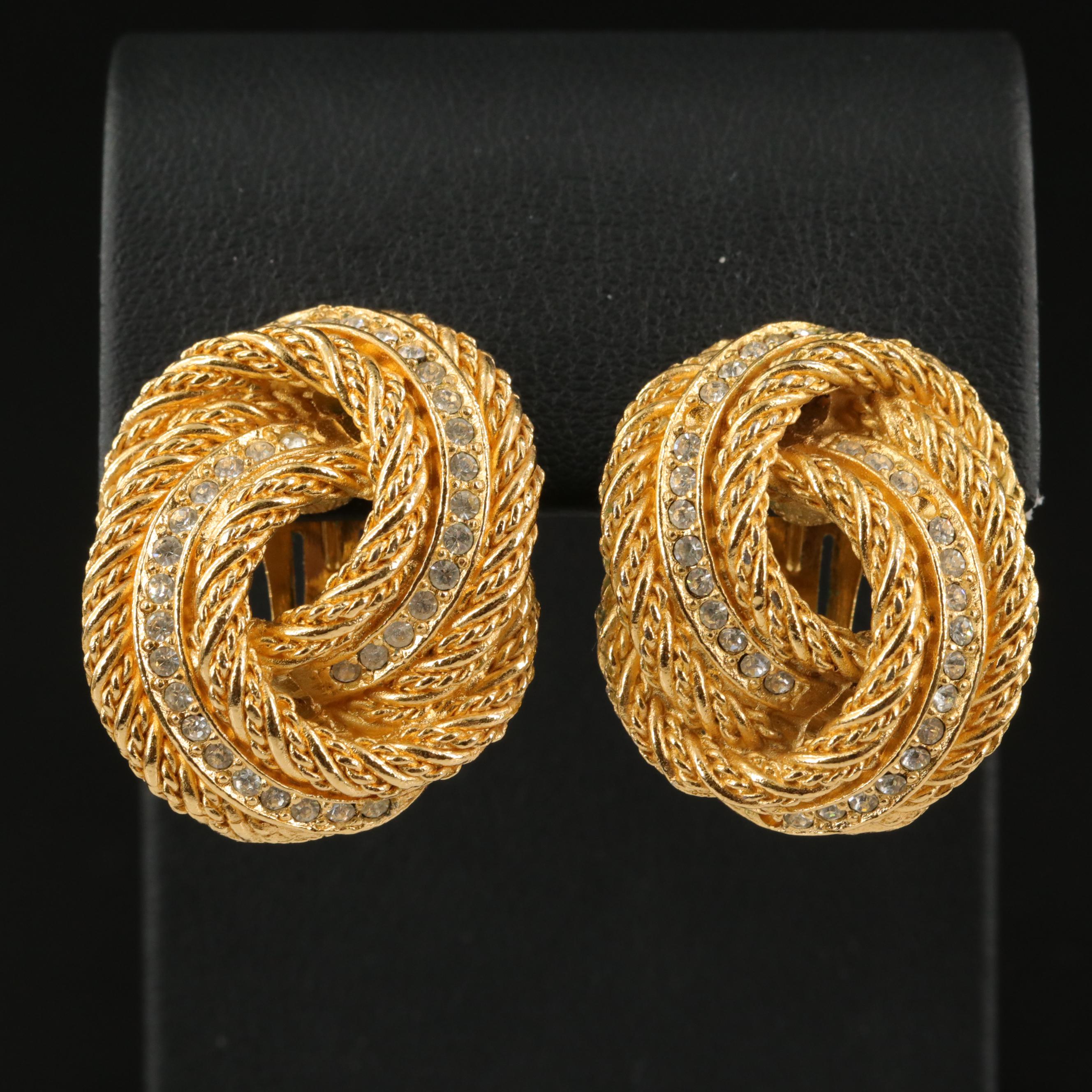 Vintage Christian Dior and Givenchy Earrings
