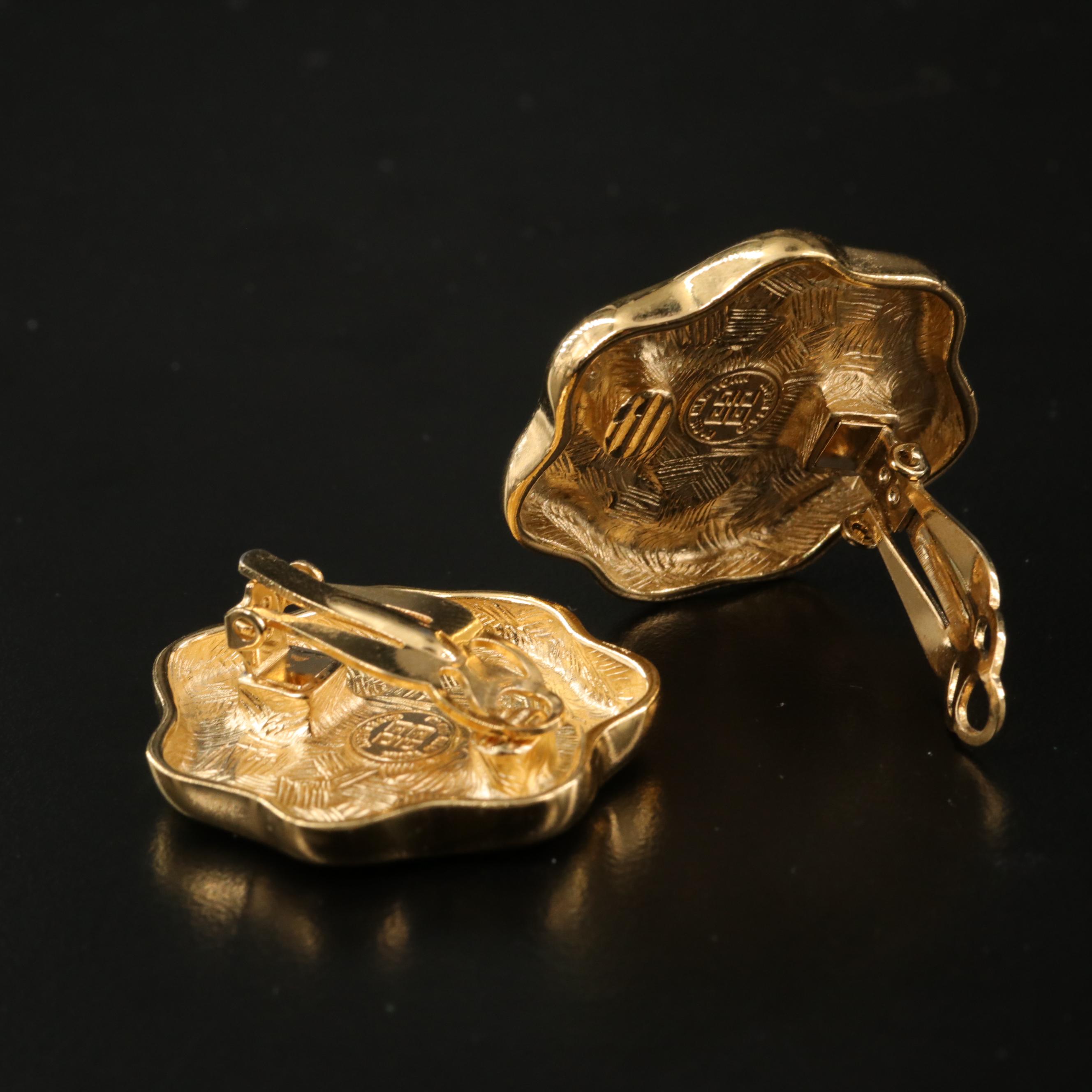 Vintage Christian Dior and Givenchy Earrings