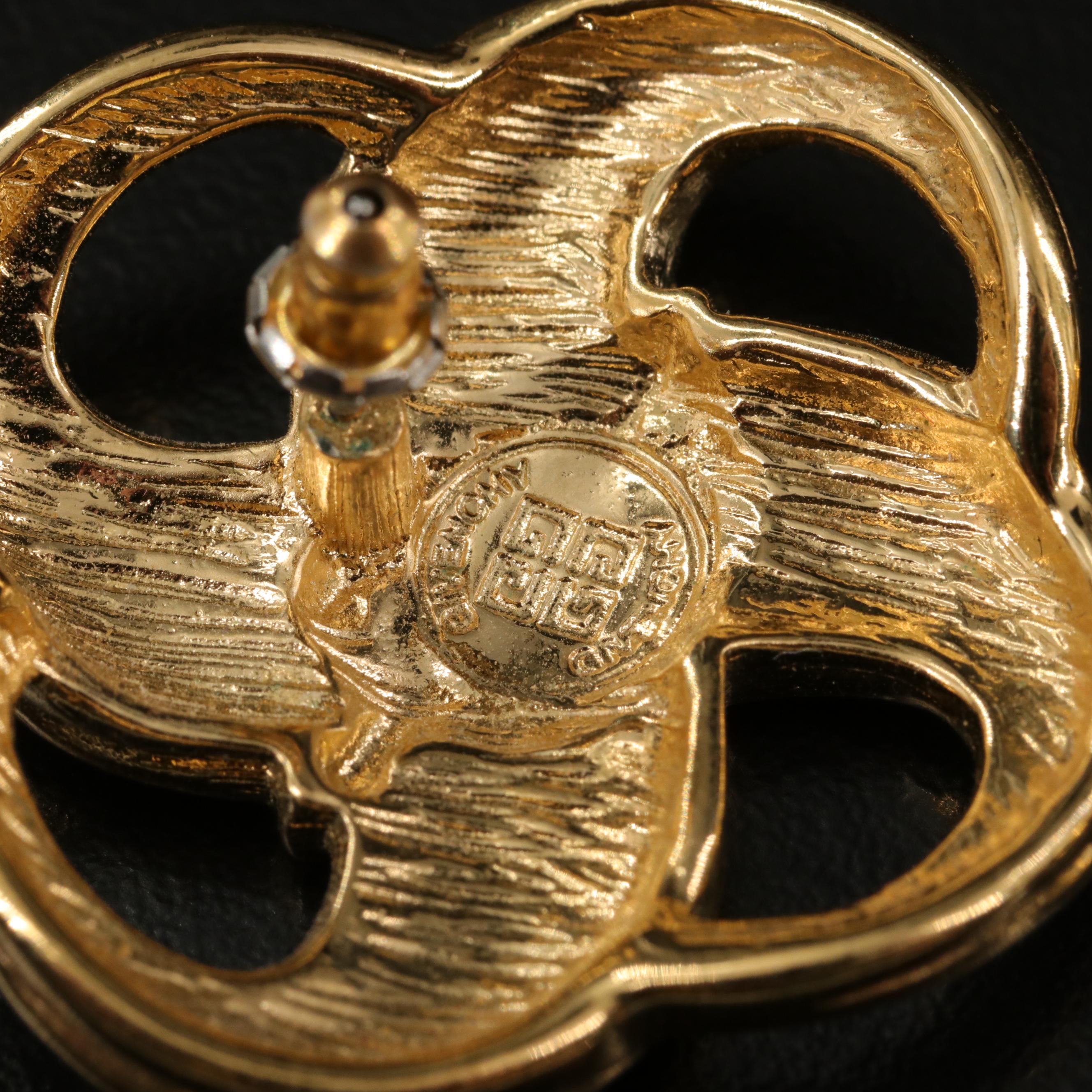 Vintage Christian Dior and Givenchy Earrings