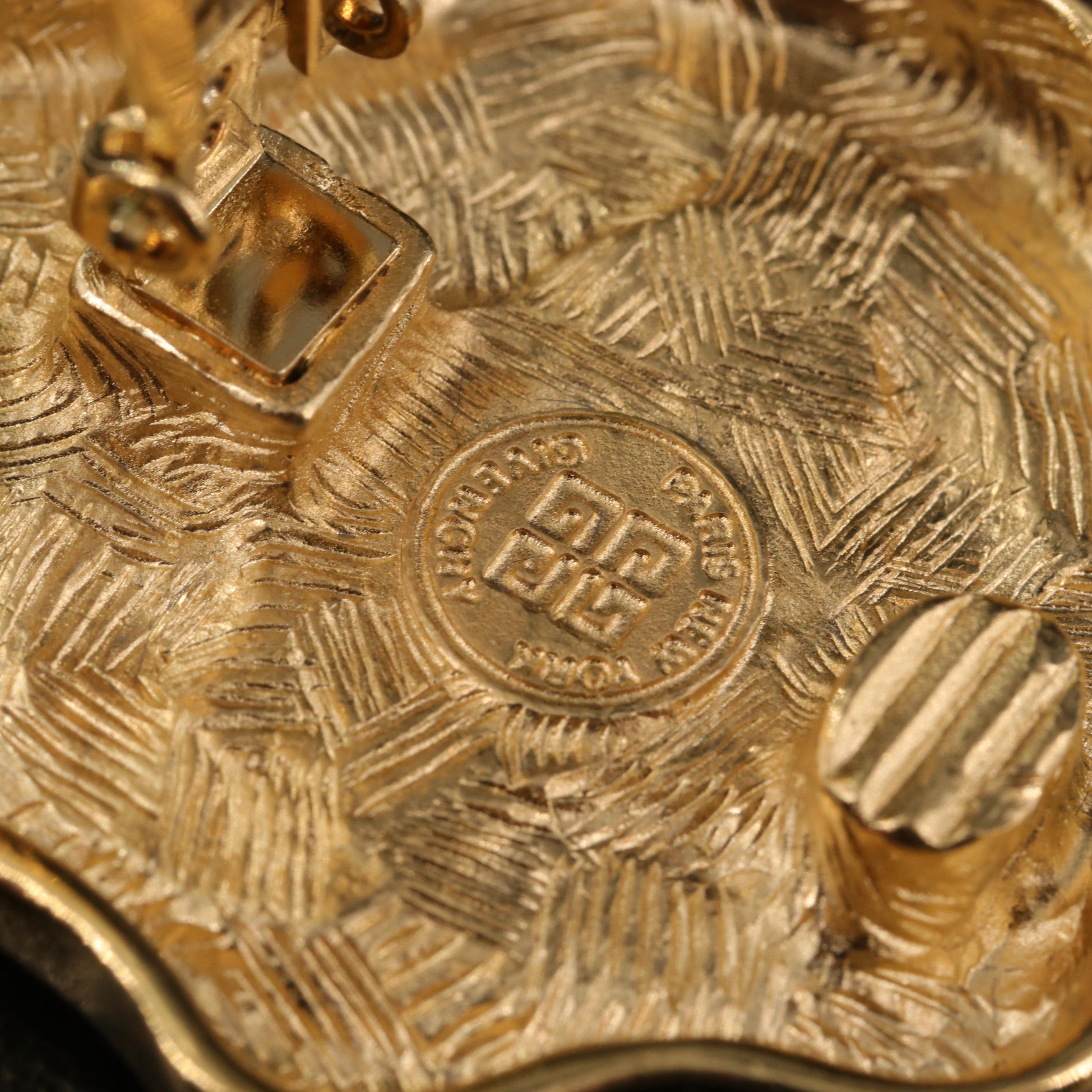 Vintage Christian Dior and Givenchy Earrings