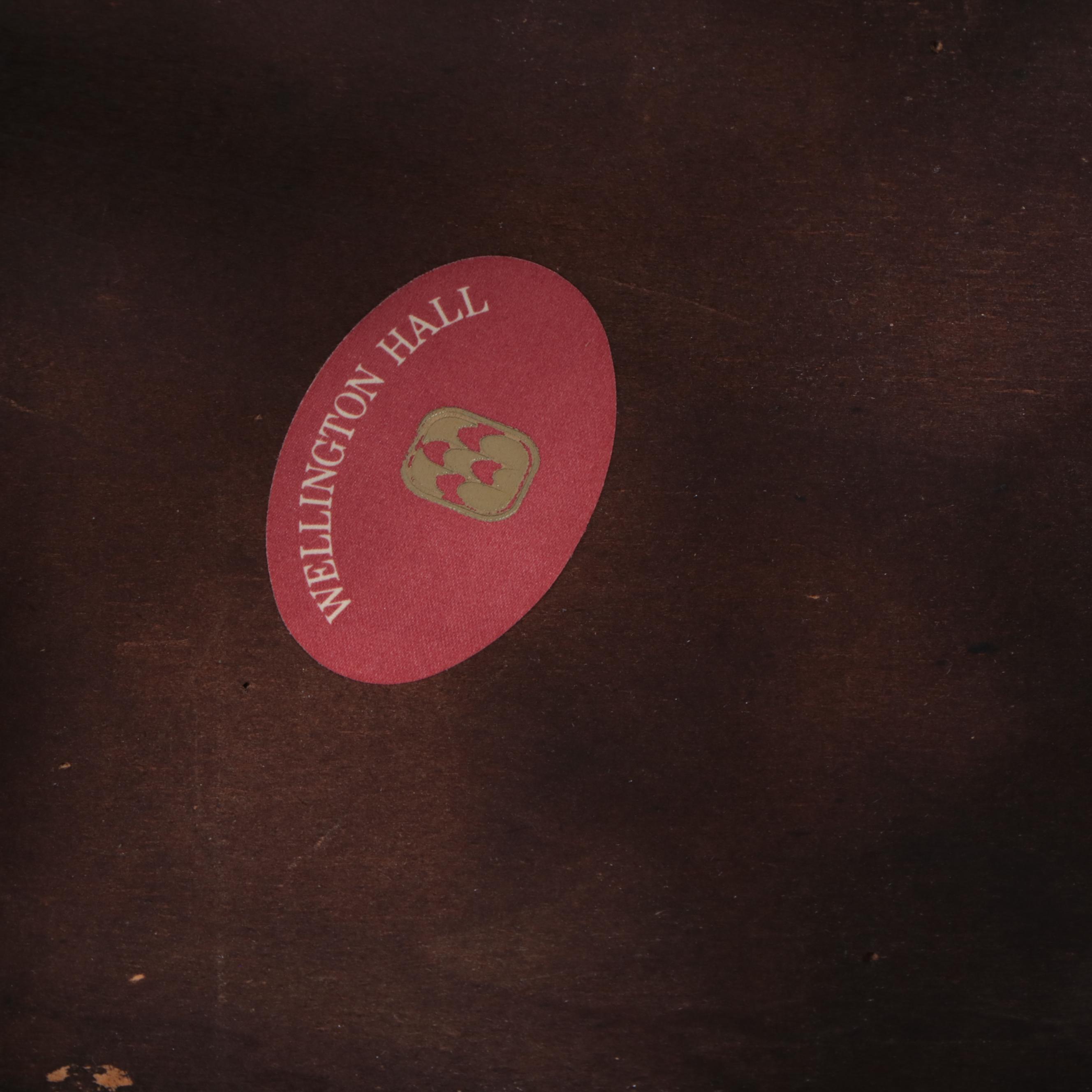 Pair of Wellington Hall Chinese-Style Wood Plant Stands