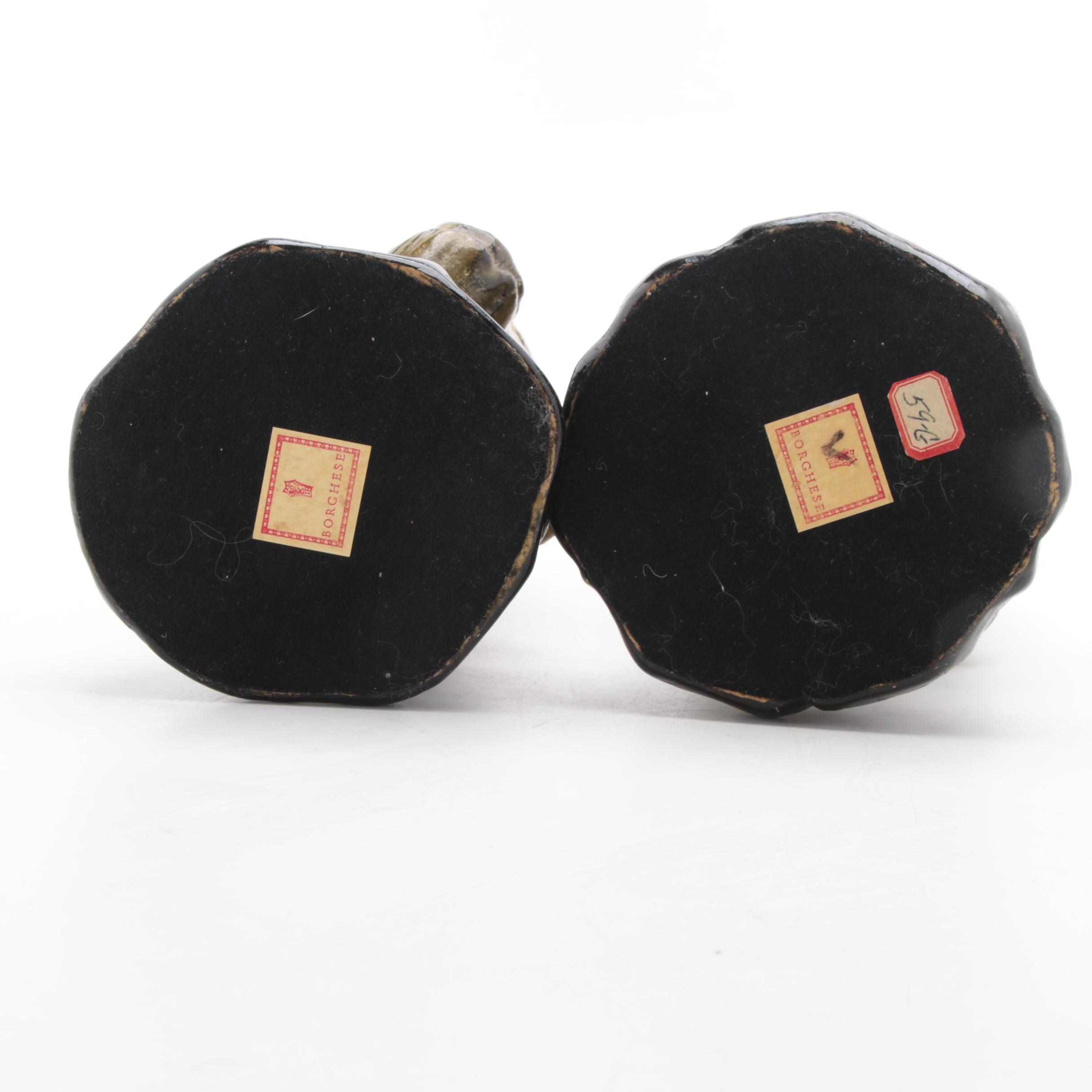 Borghese Ceramic Cockatoo Figurines