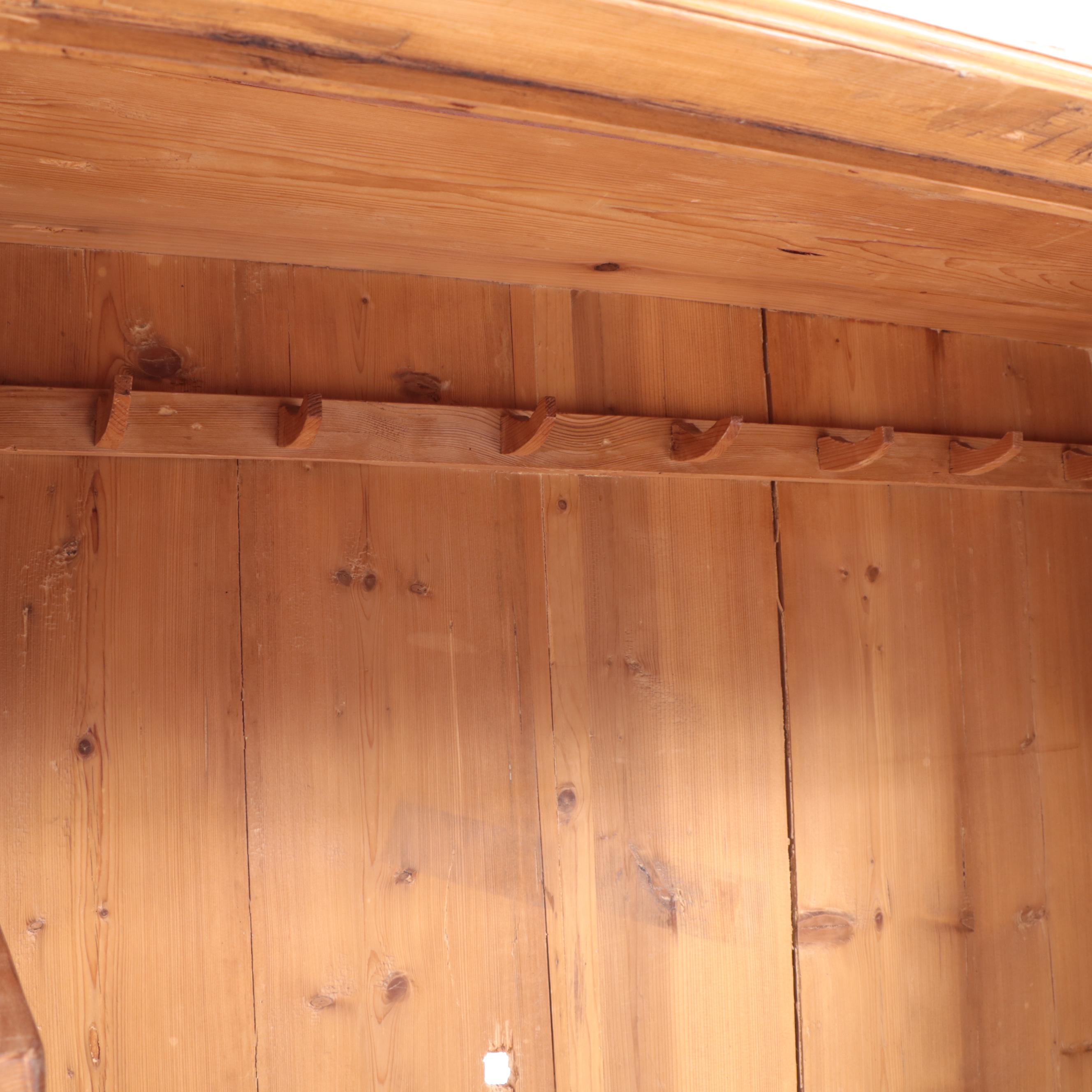 Rustic Style Pine Armoire/Media Cabinet