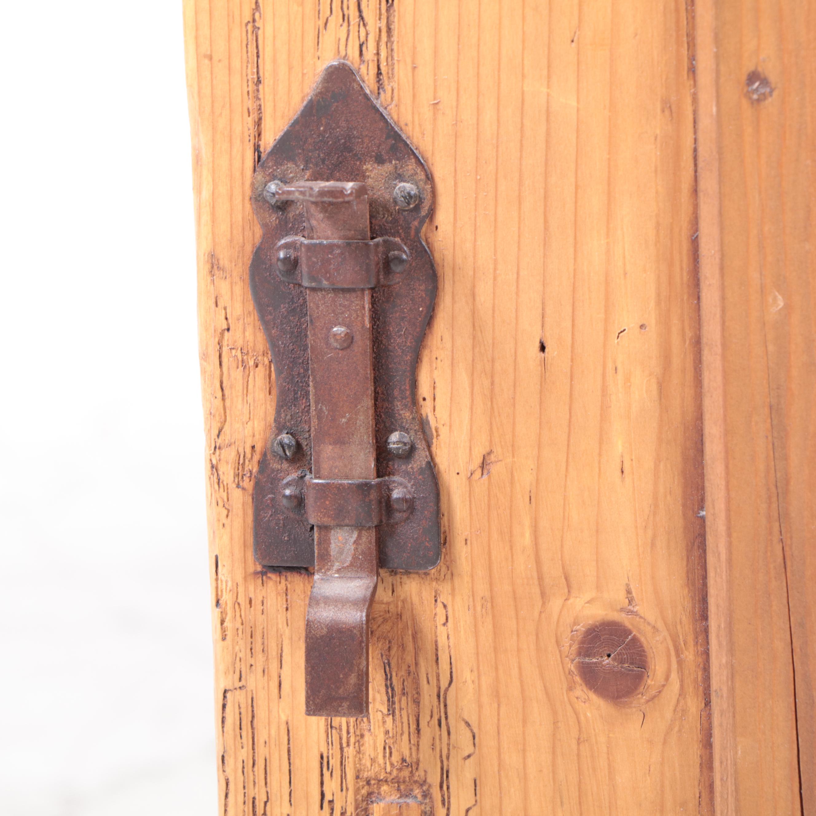 Rustic Style Pine Armoire/Media Cabinet