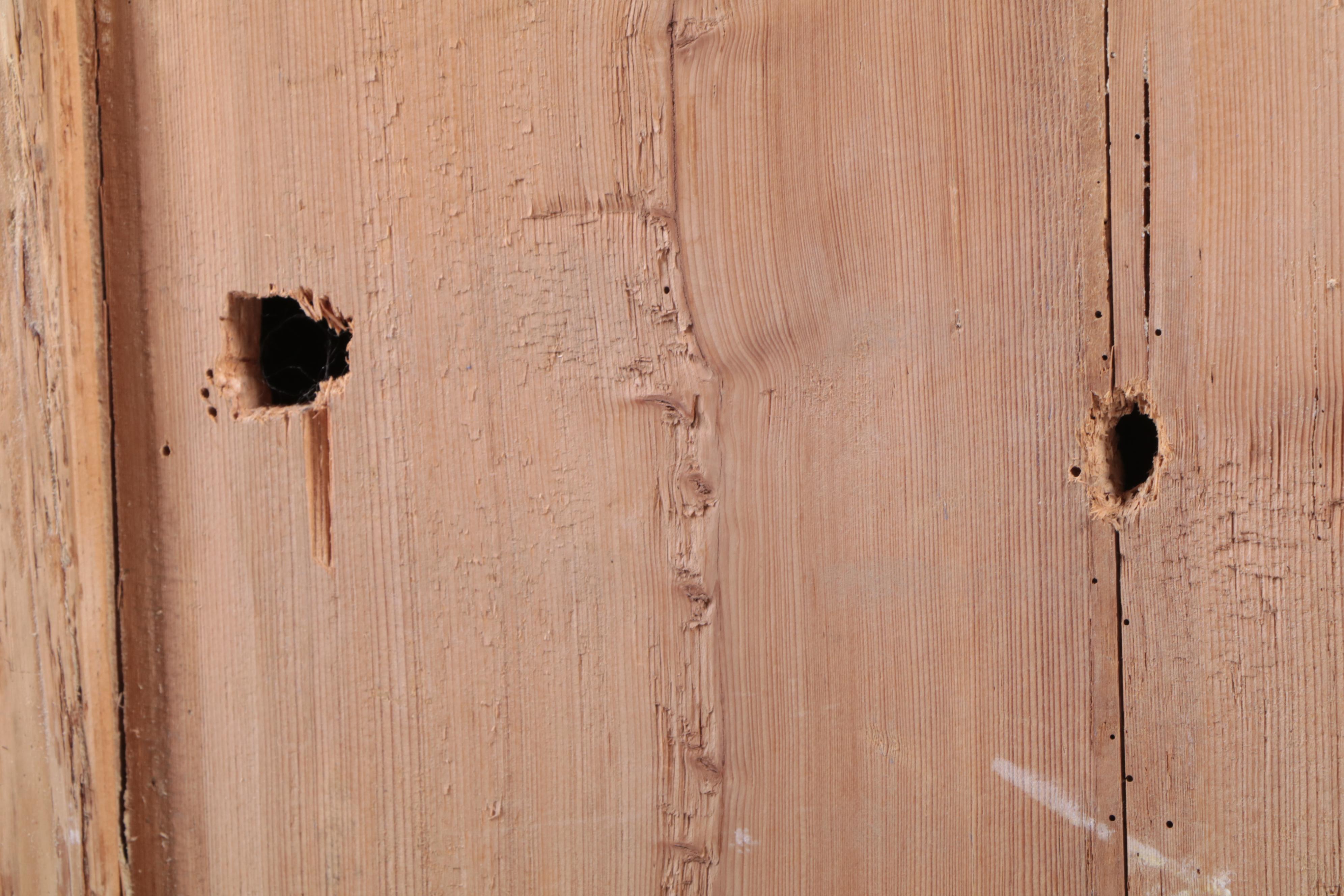 Rustic Style Pine Armoire/Media Cabinet