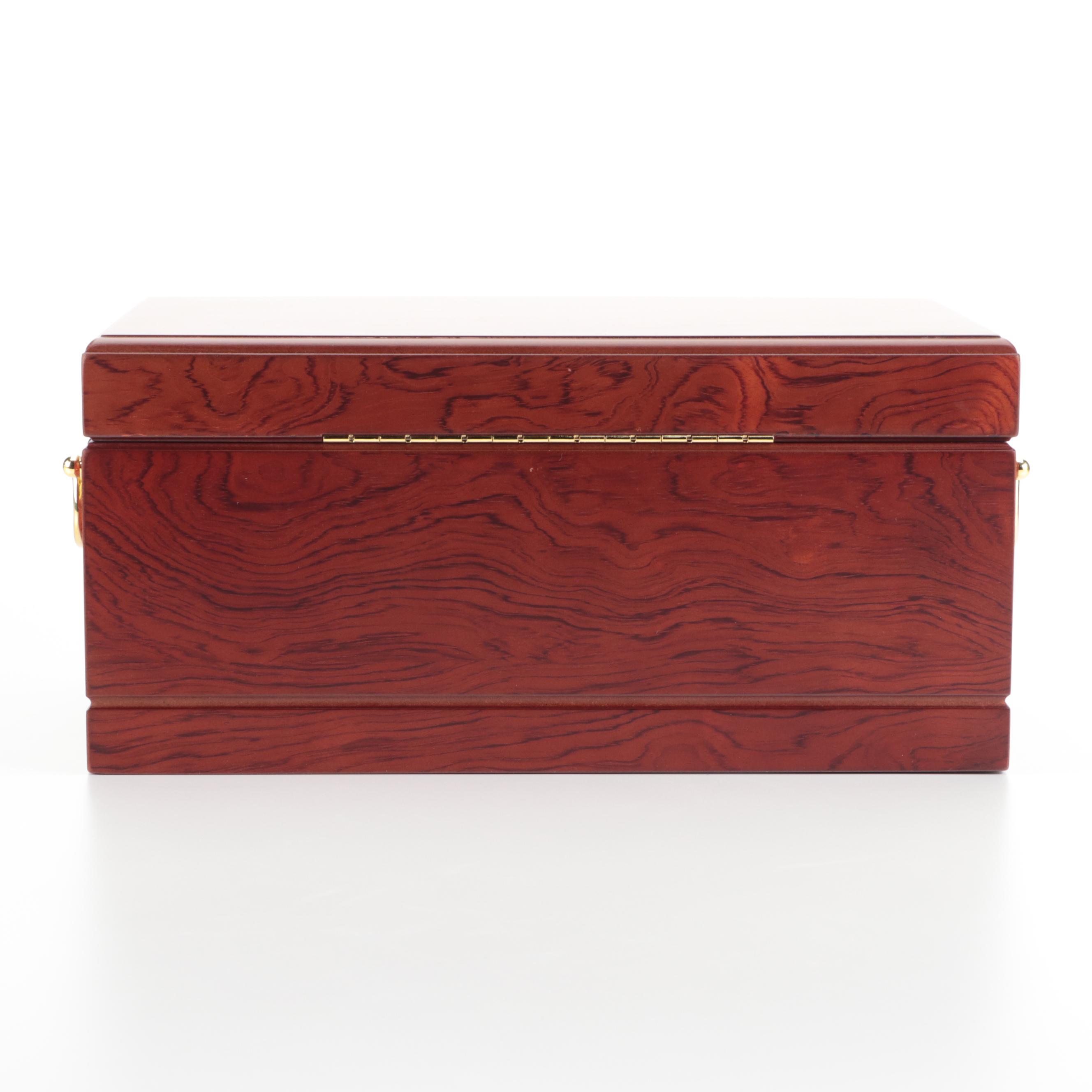 Jere Wooden Luxury Jewelry Box with Key