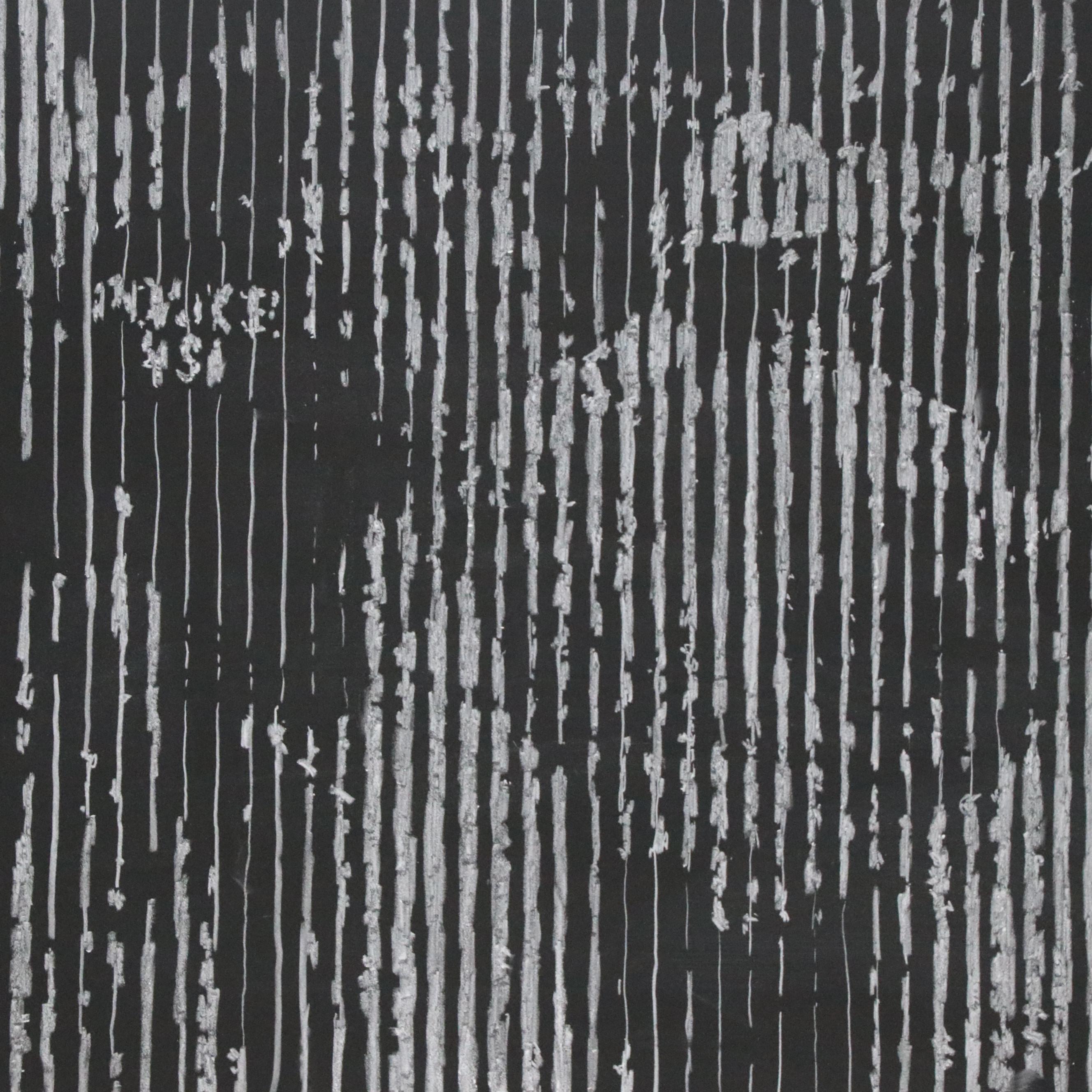 Harry Sanchez, Jr. Abstract Chalk Drawing, 2021