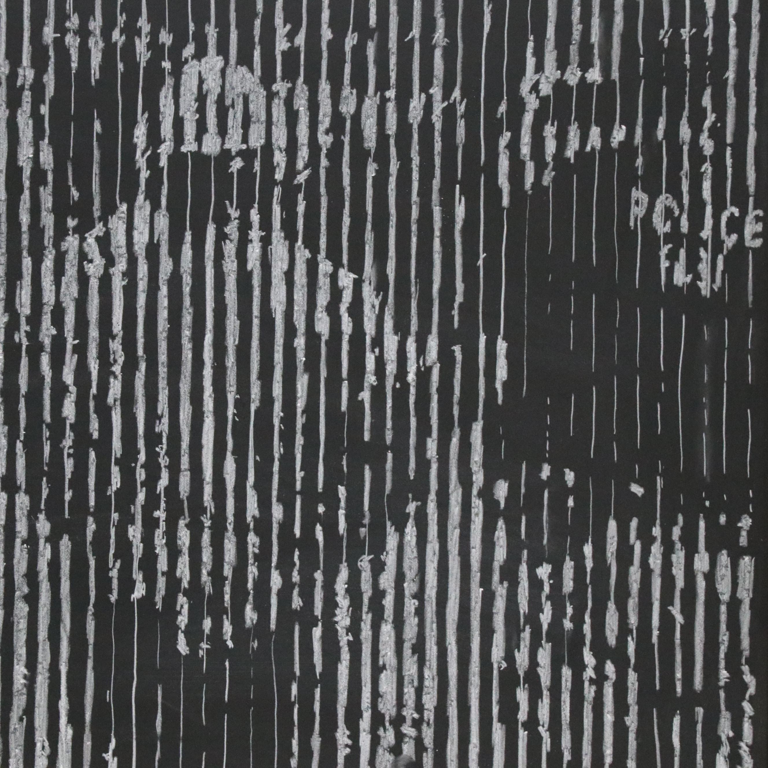 Harry Sanchez, Jr. Abstract Chalk Drawing, 2021