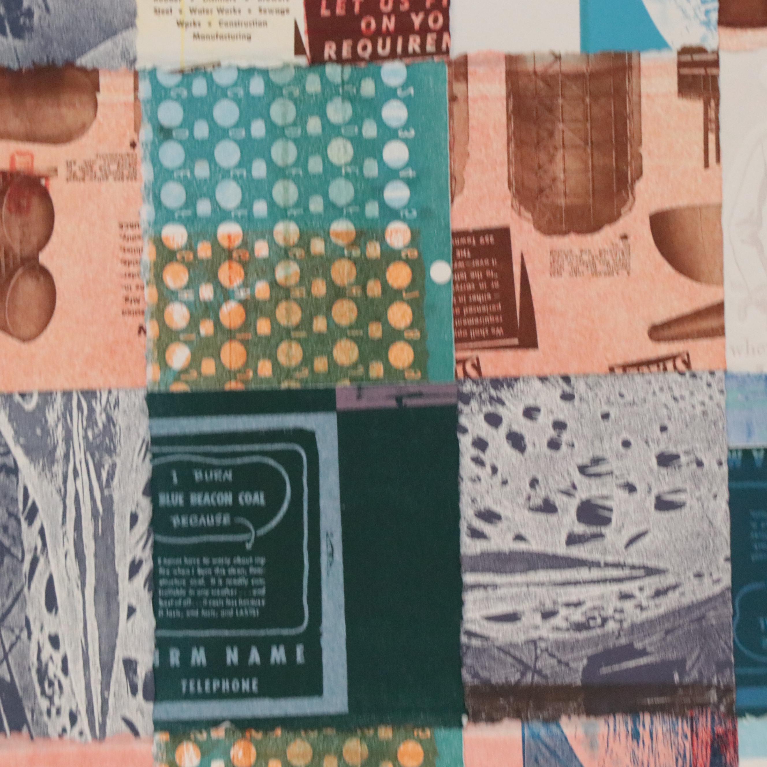 Mark Patsfall Mixed Media Print "Woven VI," 2020