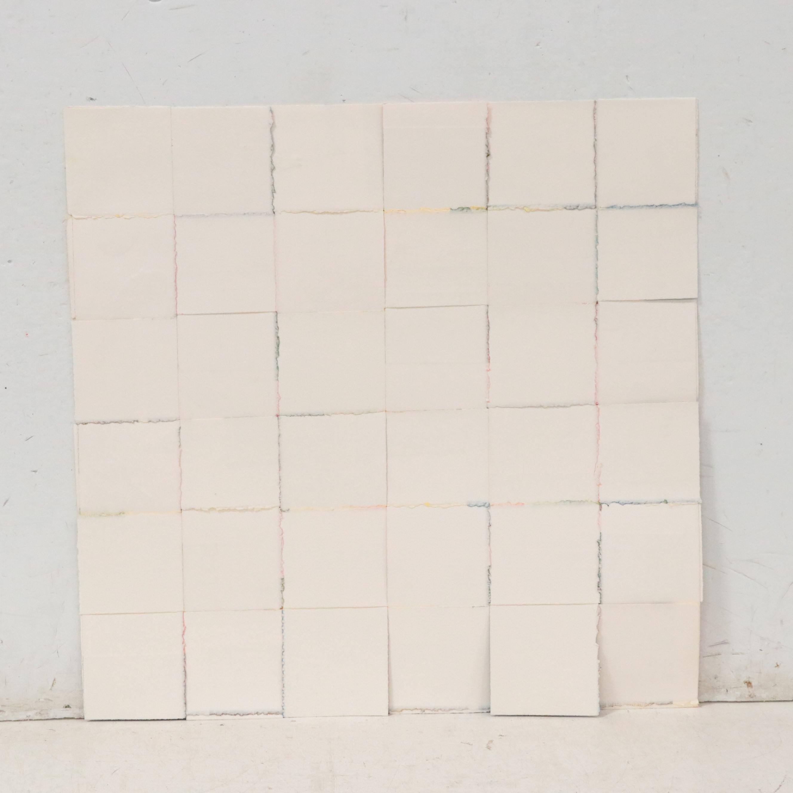 Mark Patsfall Mixed Media Print "Woven III," 2020