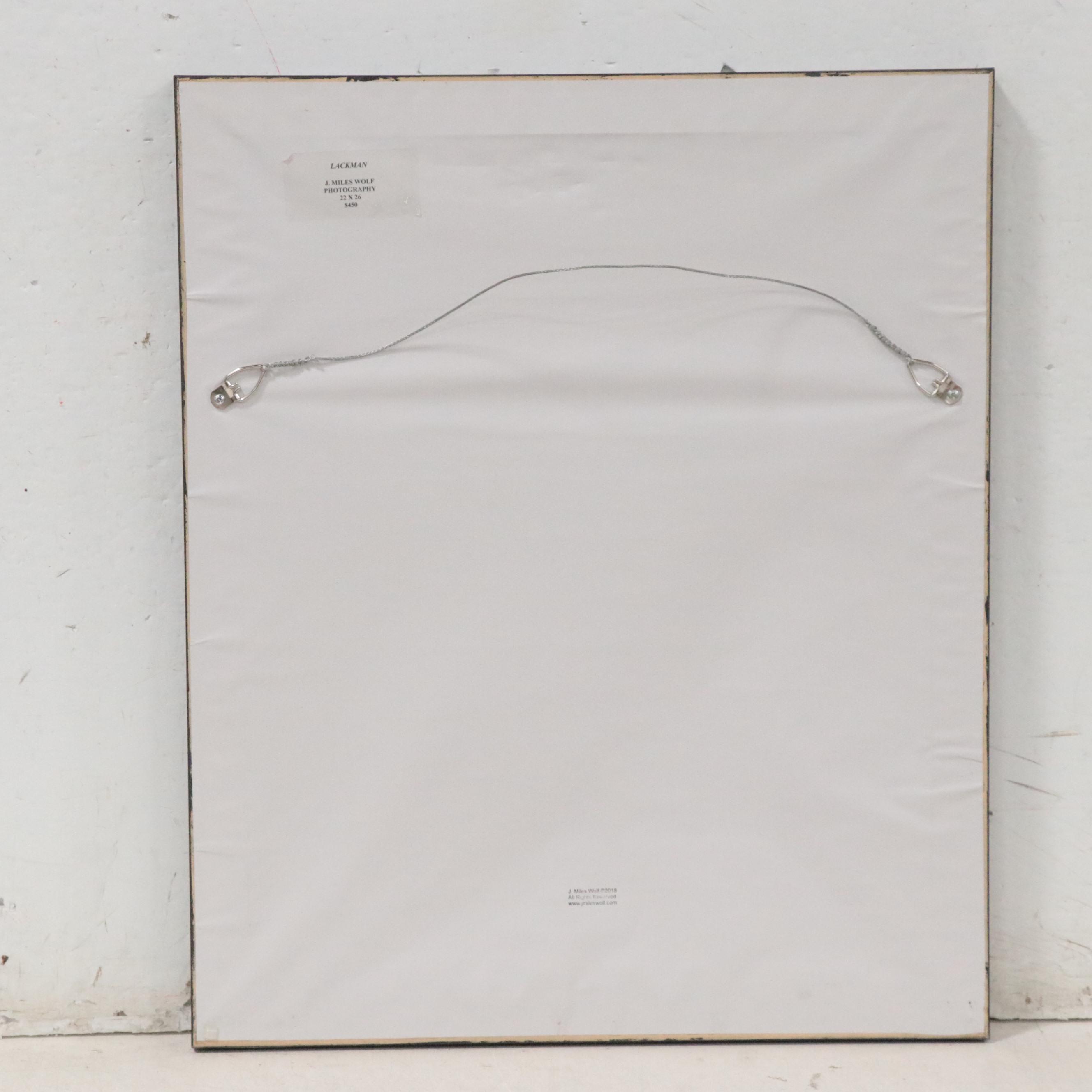 J. Miles Wolf Giclée "Lackman," 21st Century