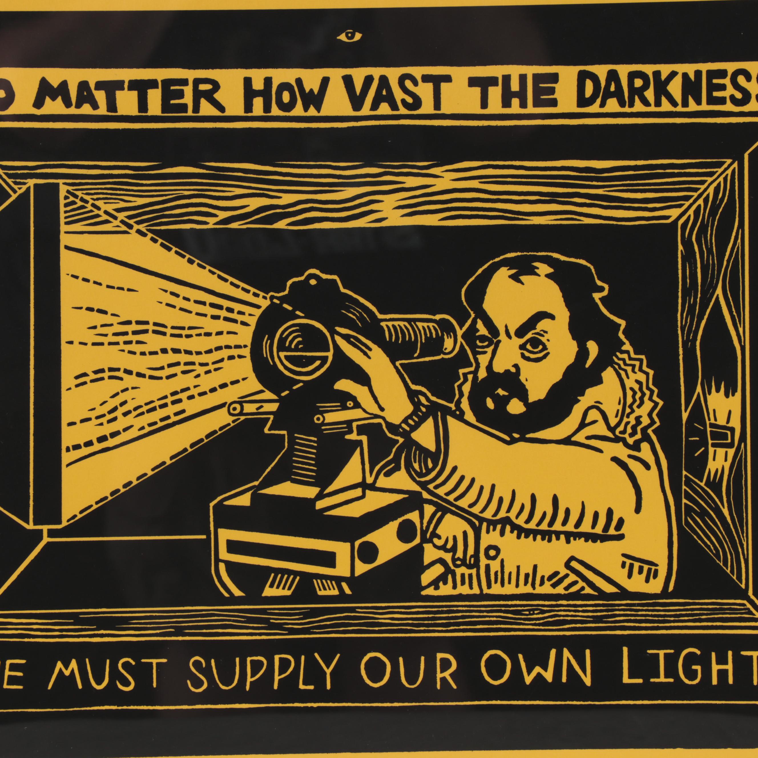 Joe Walsh Serigraph "Kubrick," 21st Century