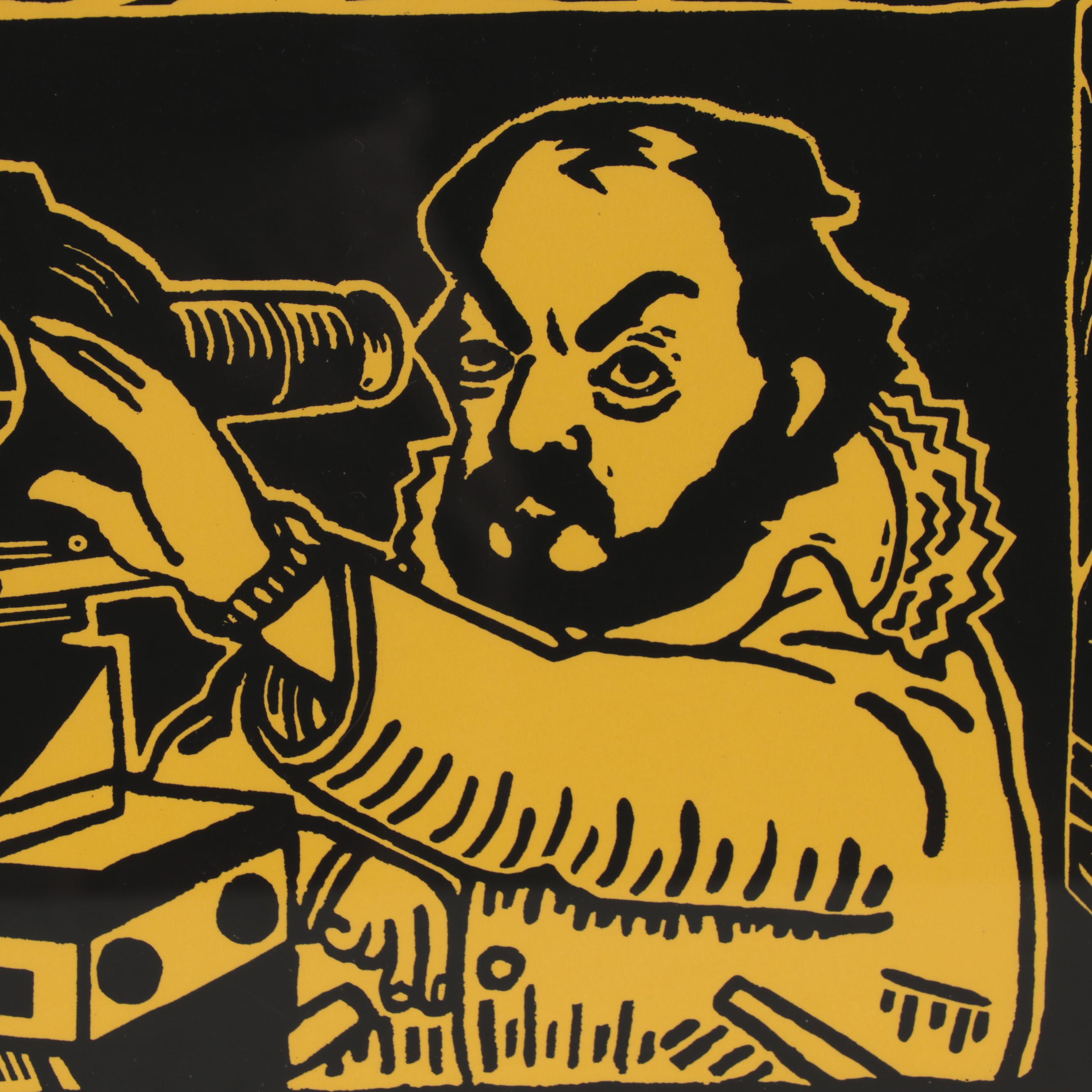 Joe Walsh Serigraph "Kubrick," 21st Century