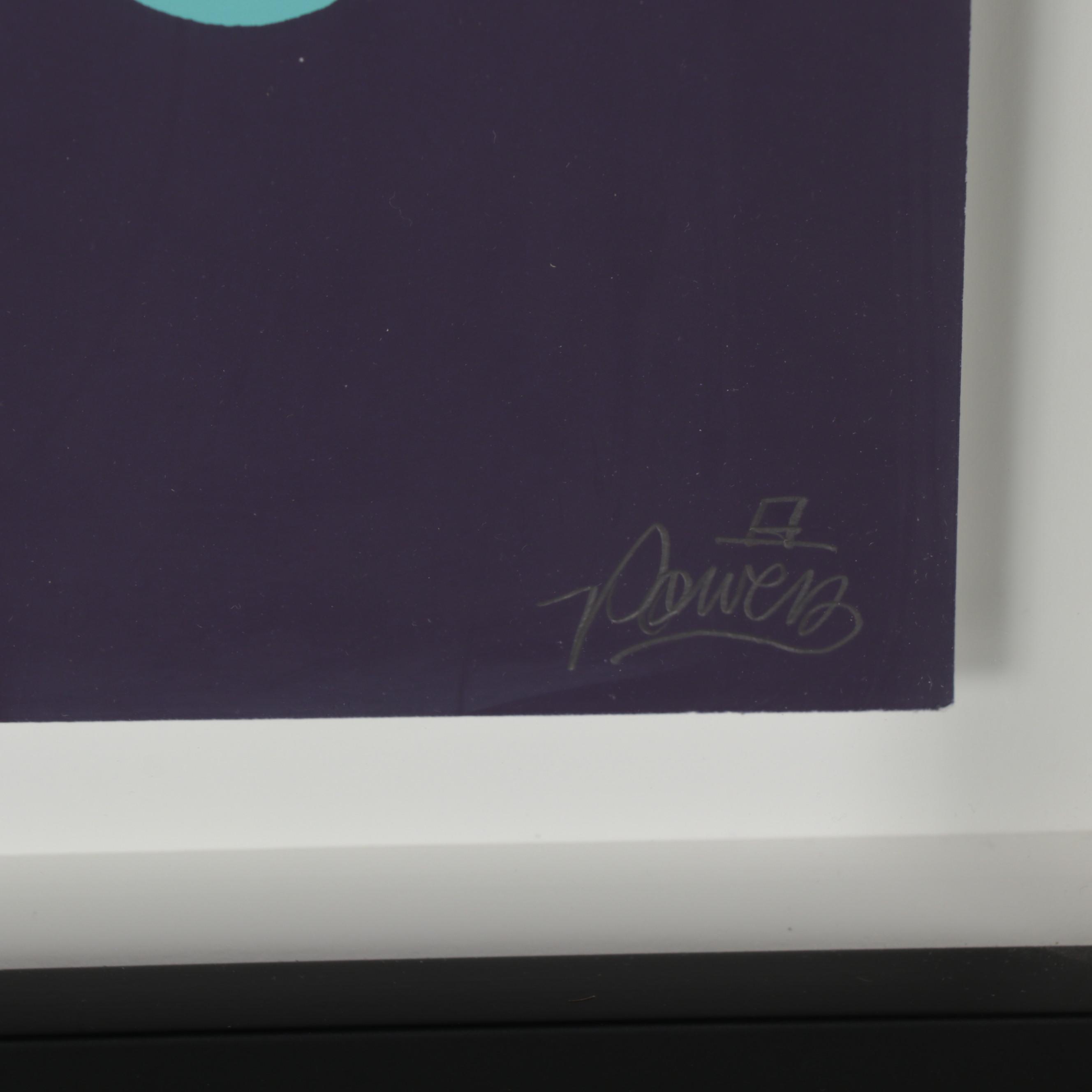 Stephen Powers Serigraph "Everything Is Shit Except You Love," 21st Century