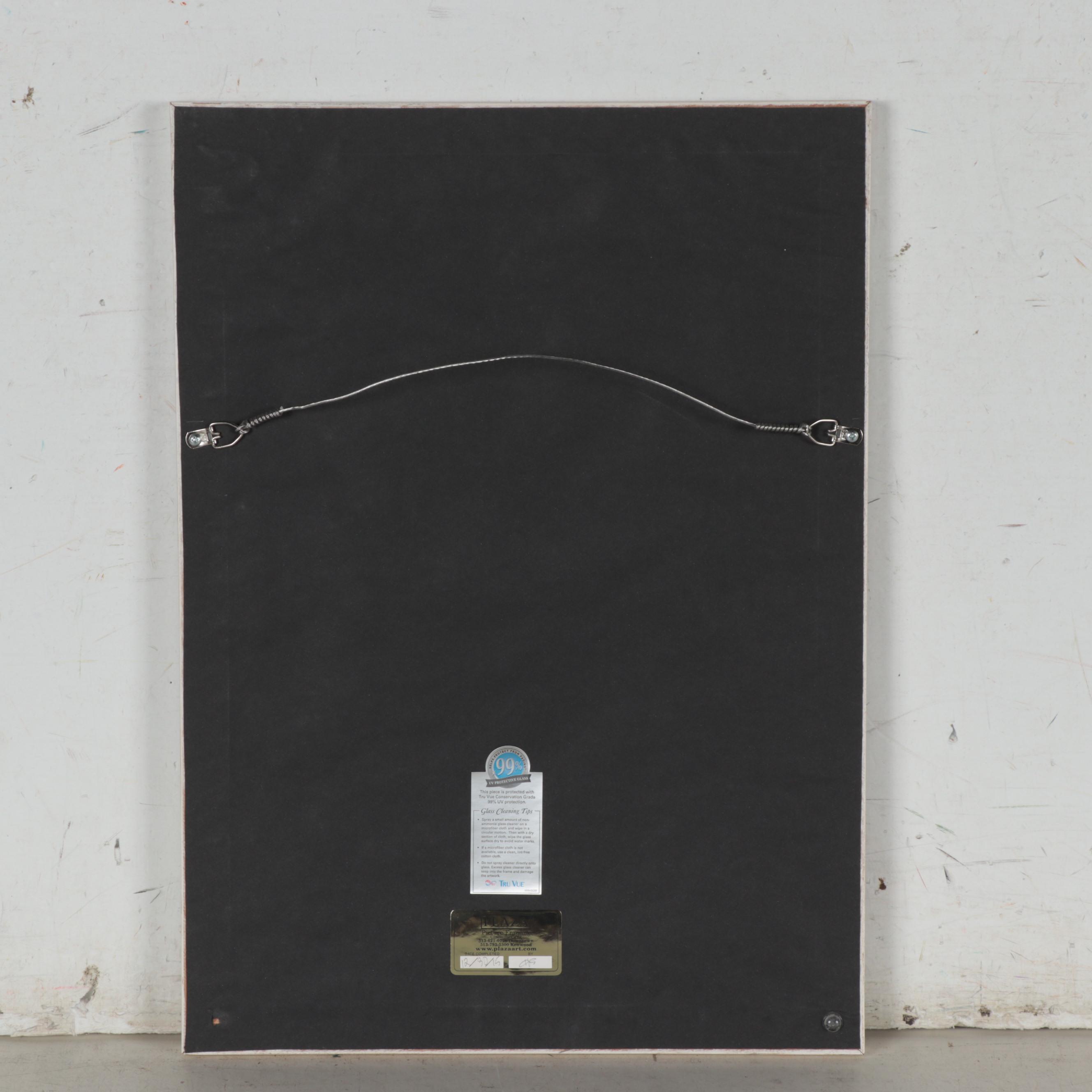 Adam Laine Offset Lithograph From the ArtWorks CincyInk "Ink Your Love" Project