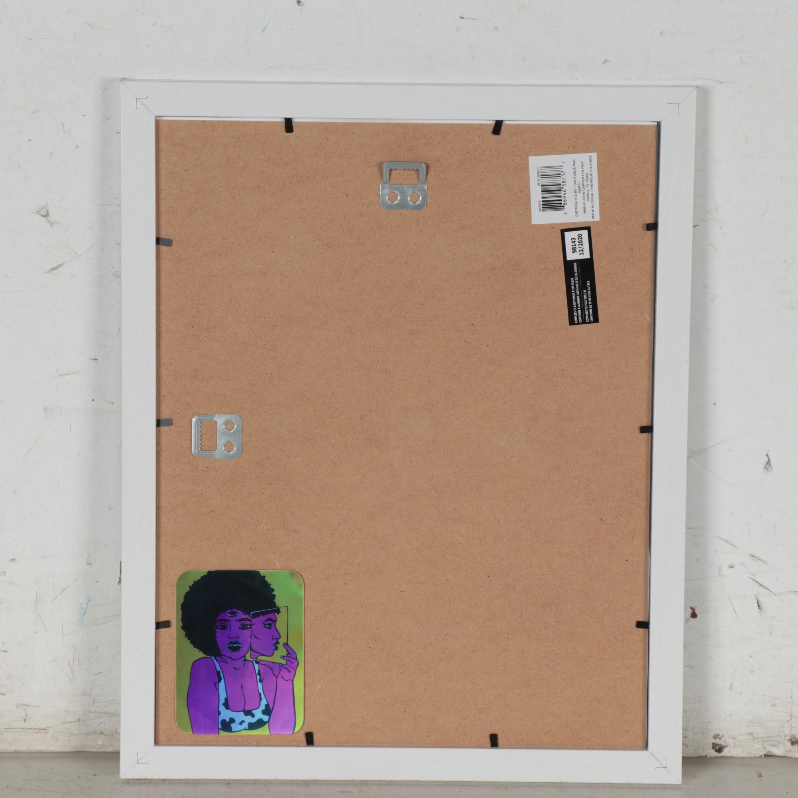 Jonesy Giclée of Abstract Portrait, 21st Century