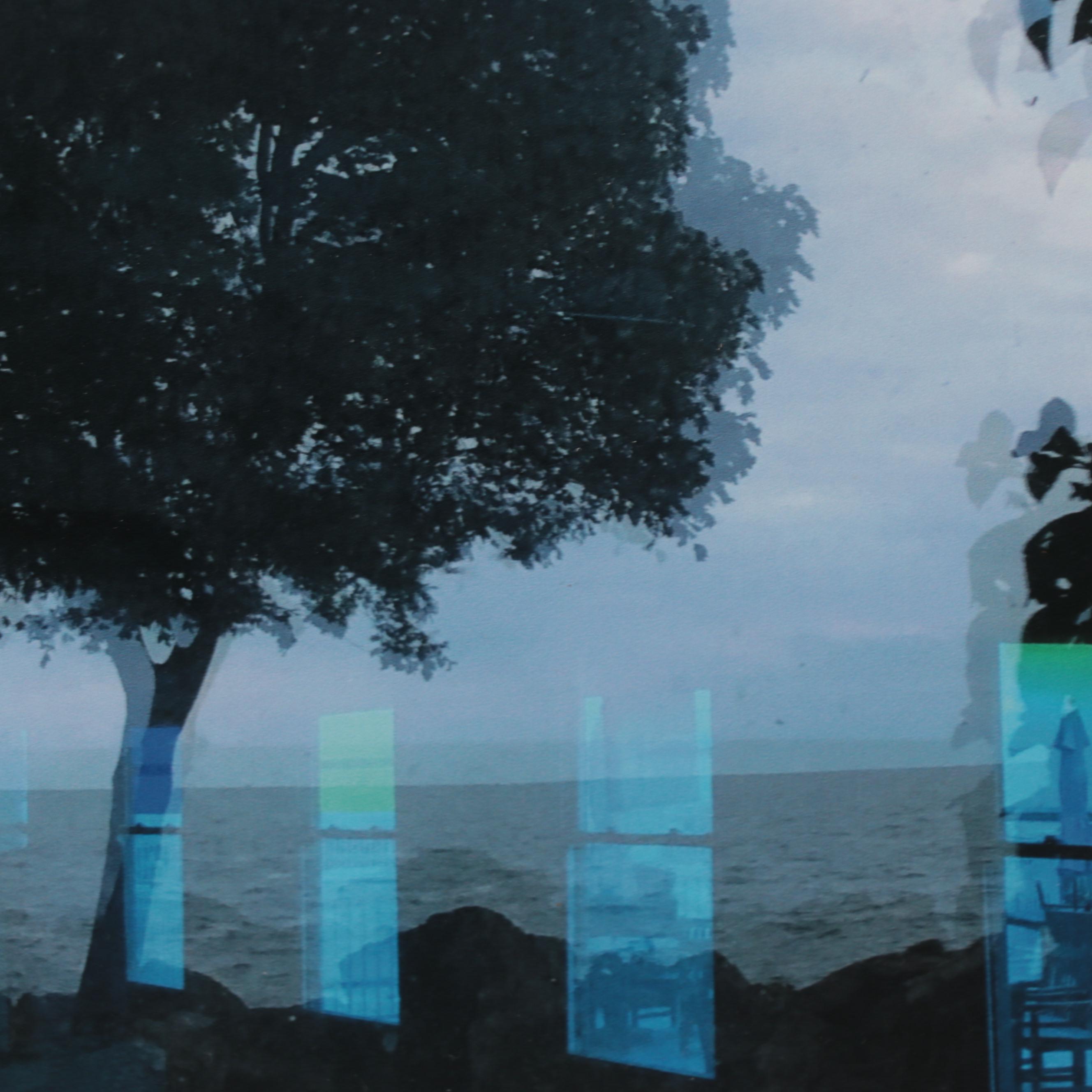 Karen Saunders Giclée "Scarlett & Blue"